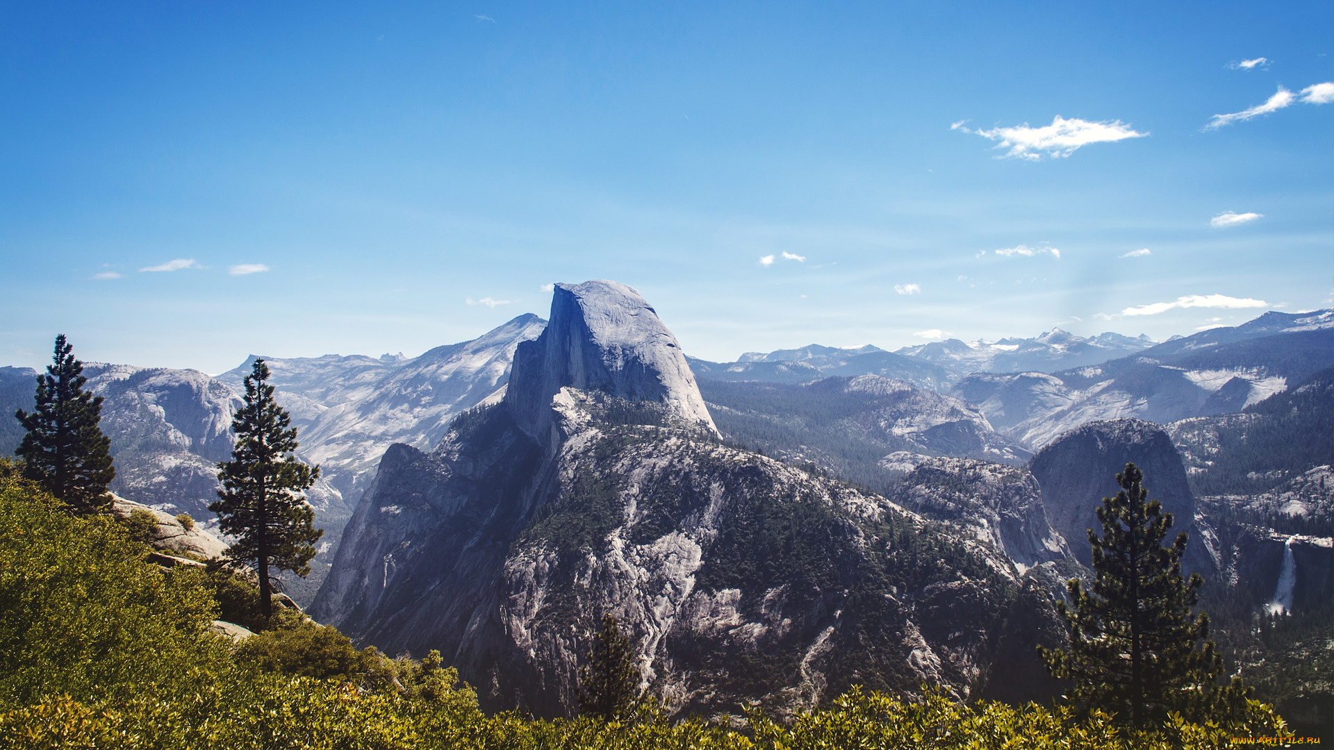 природа, горы, небо