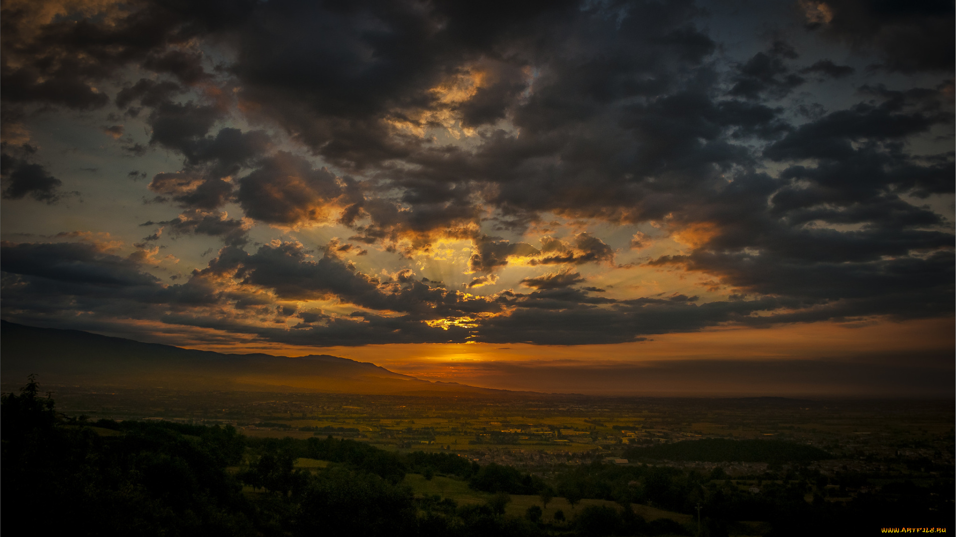 природа, восходы, закаты, сумерки