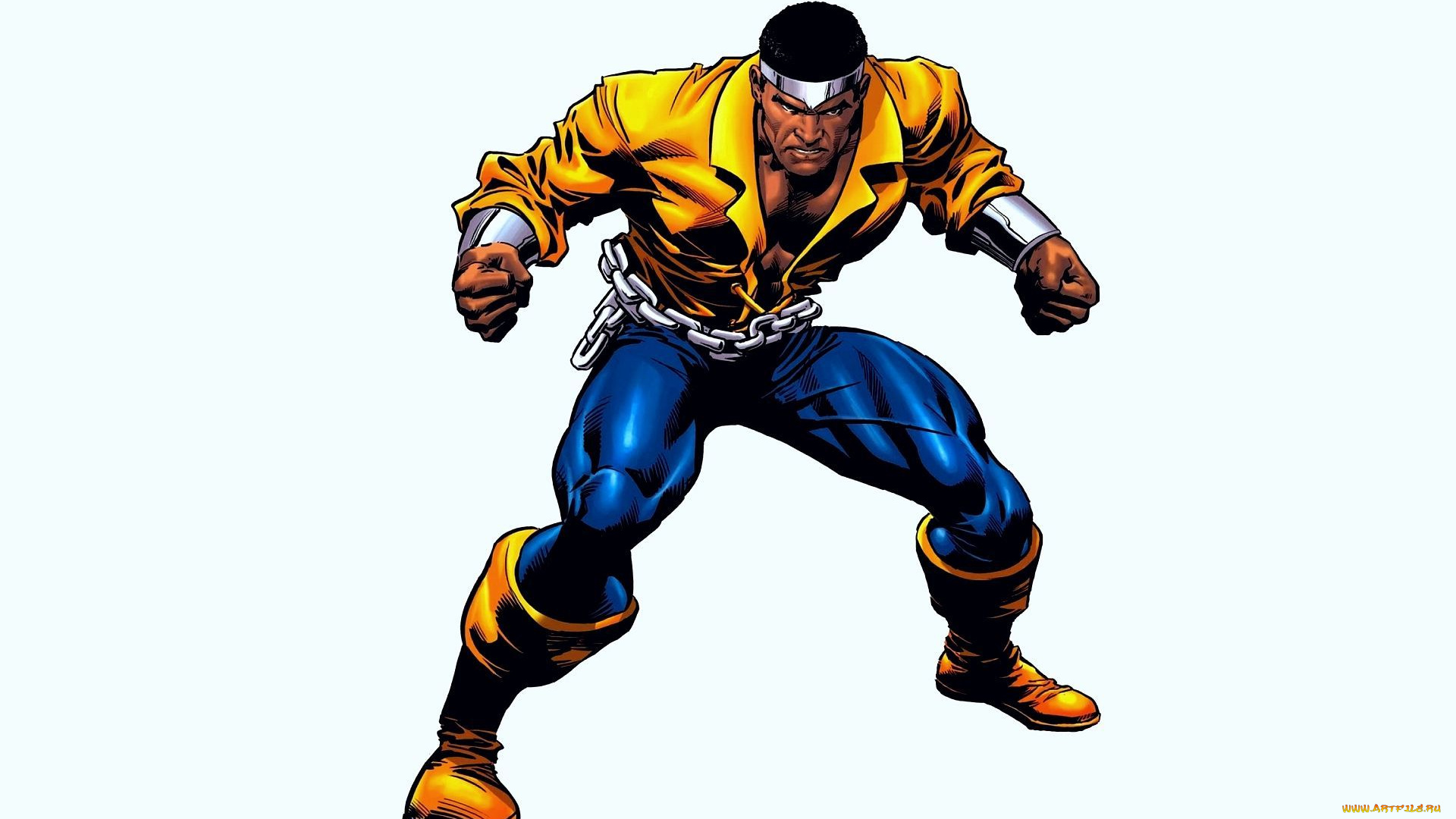 рисованное, комиксы, luke, мужчина, взгляд, фон