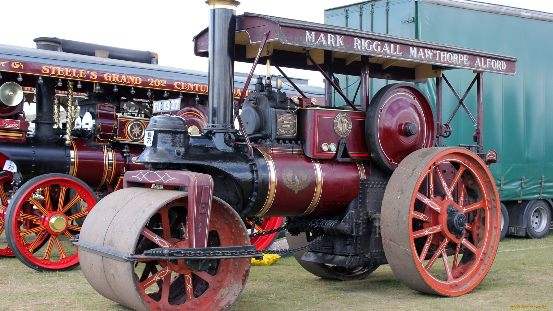 техника, катки, паровой, каток