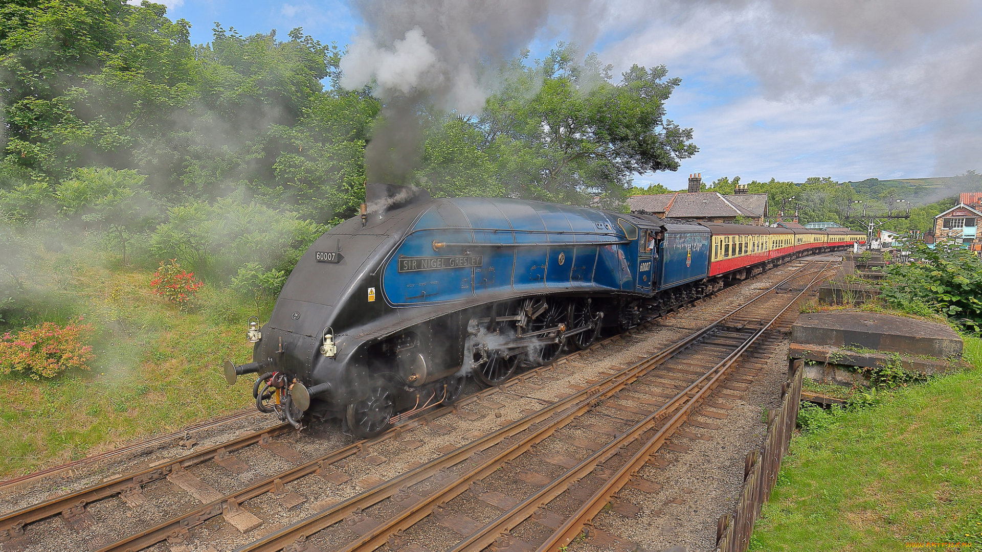 техника, паровозы, рельсы, паровоз, дорога, железная