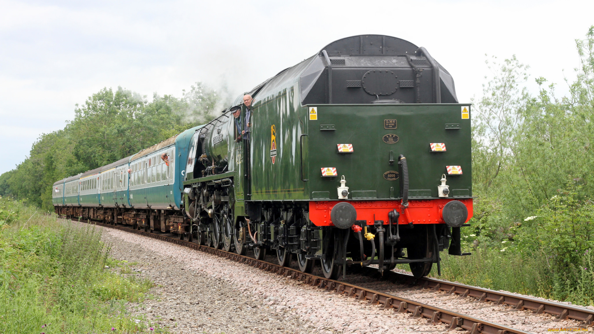 техника, паровозы, железная, дорога, рельсы, паровоз