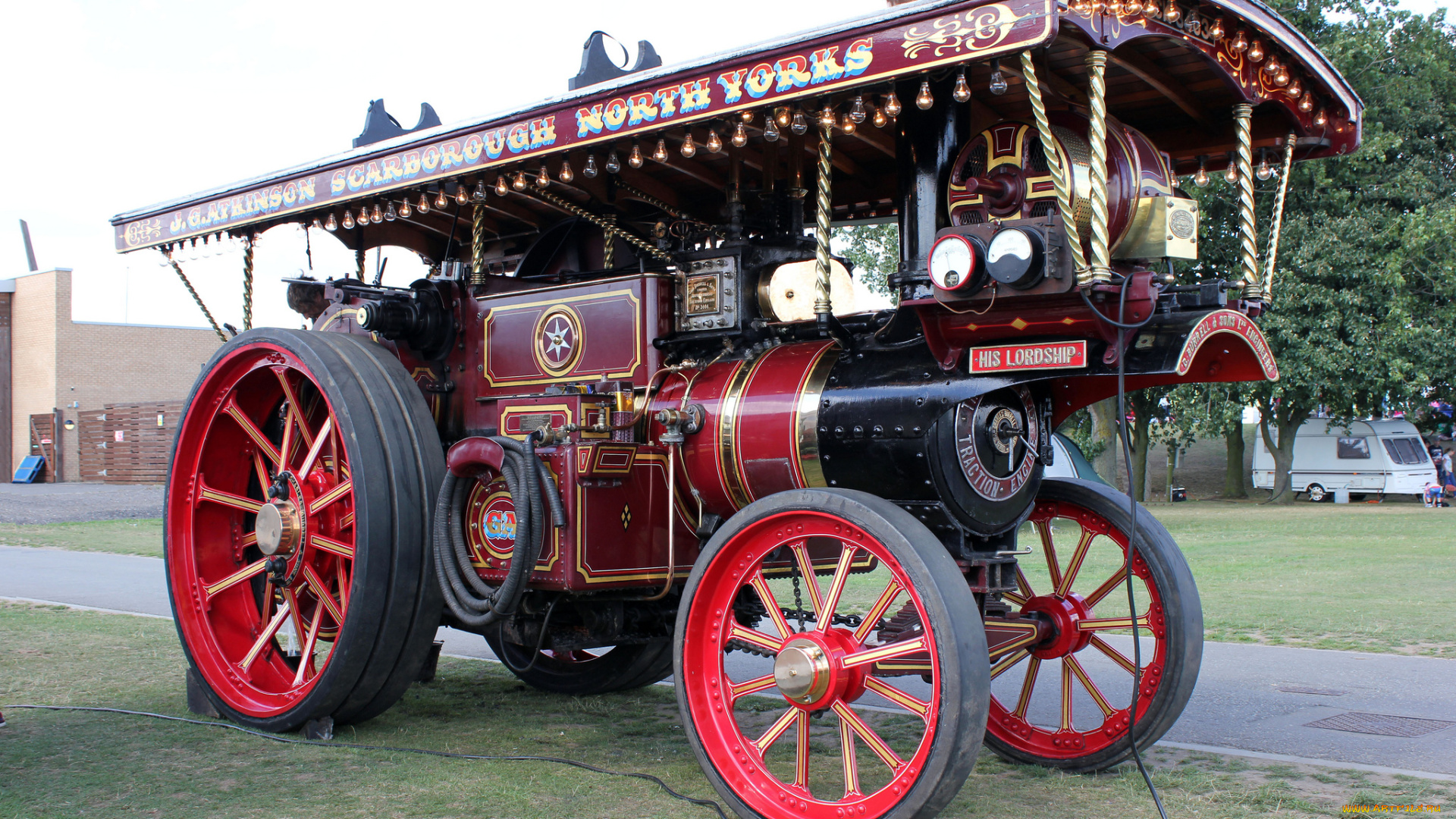 техника, тракторы, паровой, трактор