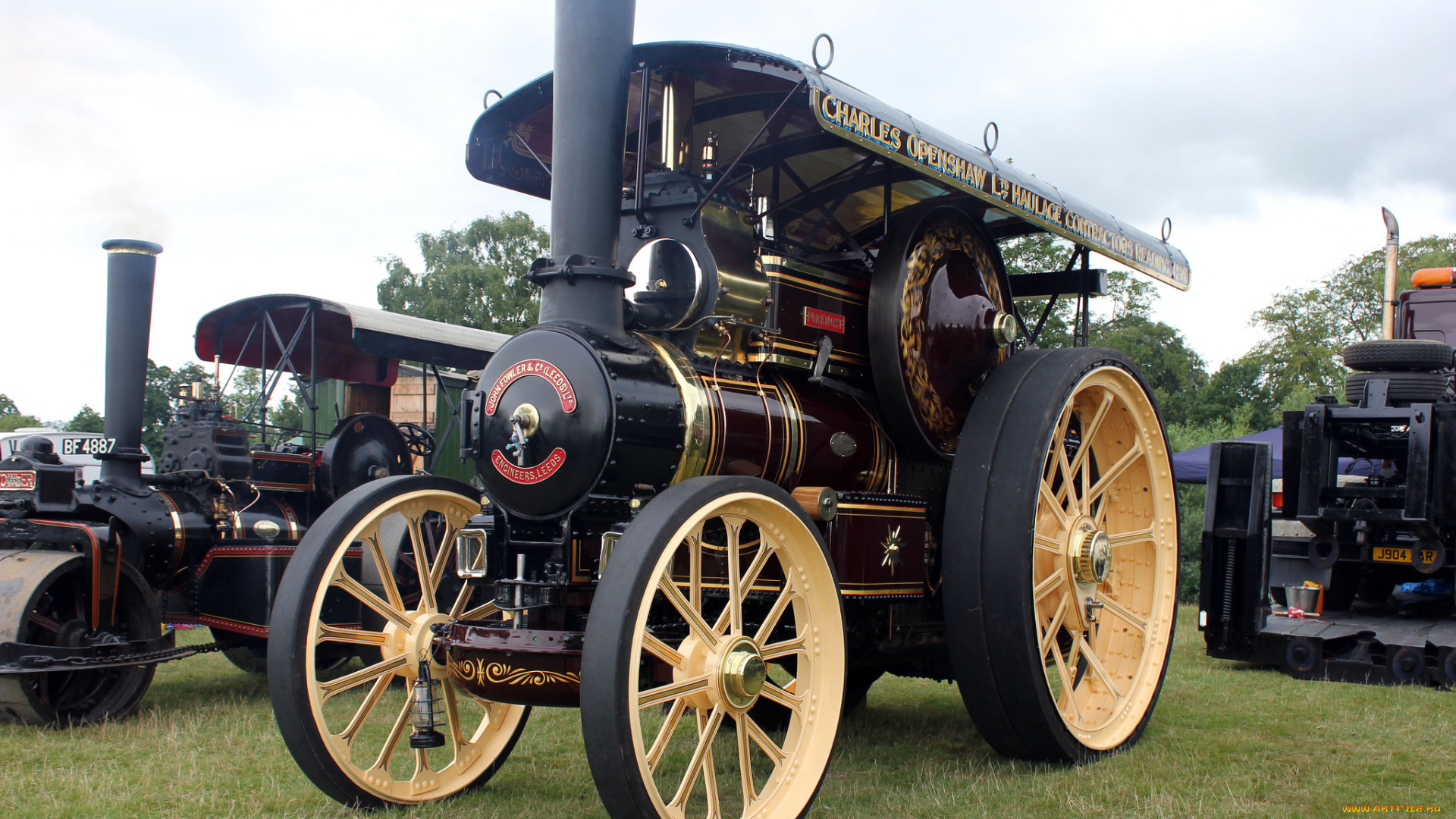 техника, тракторы, паровой, трактор