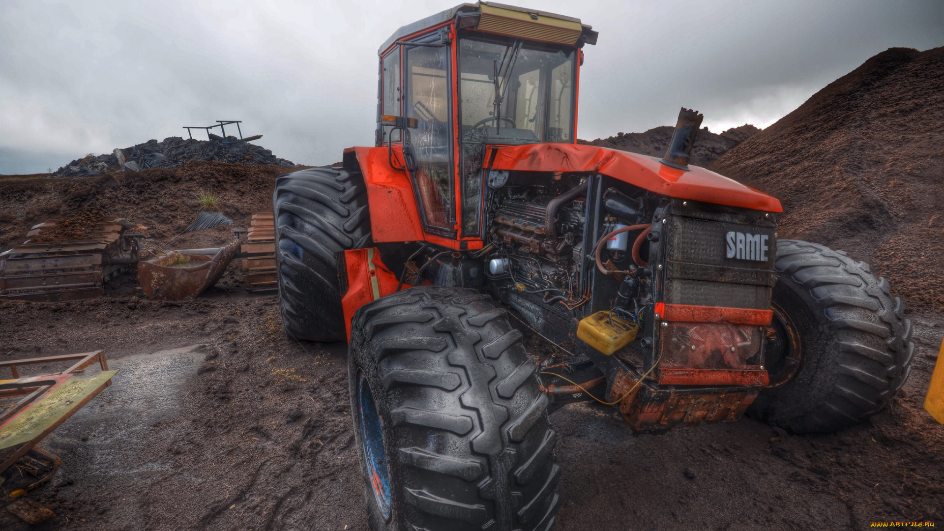 техника, тракторы, трактор, колесный