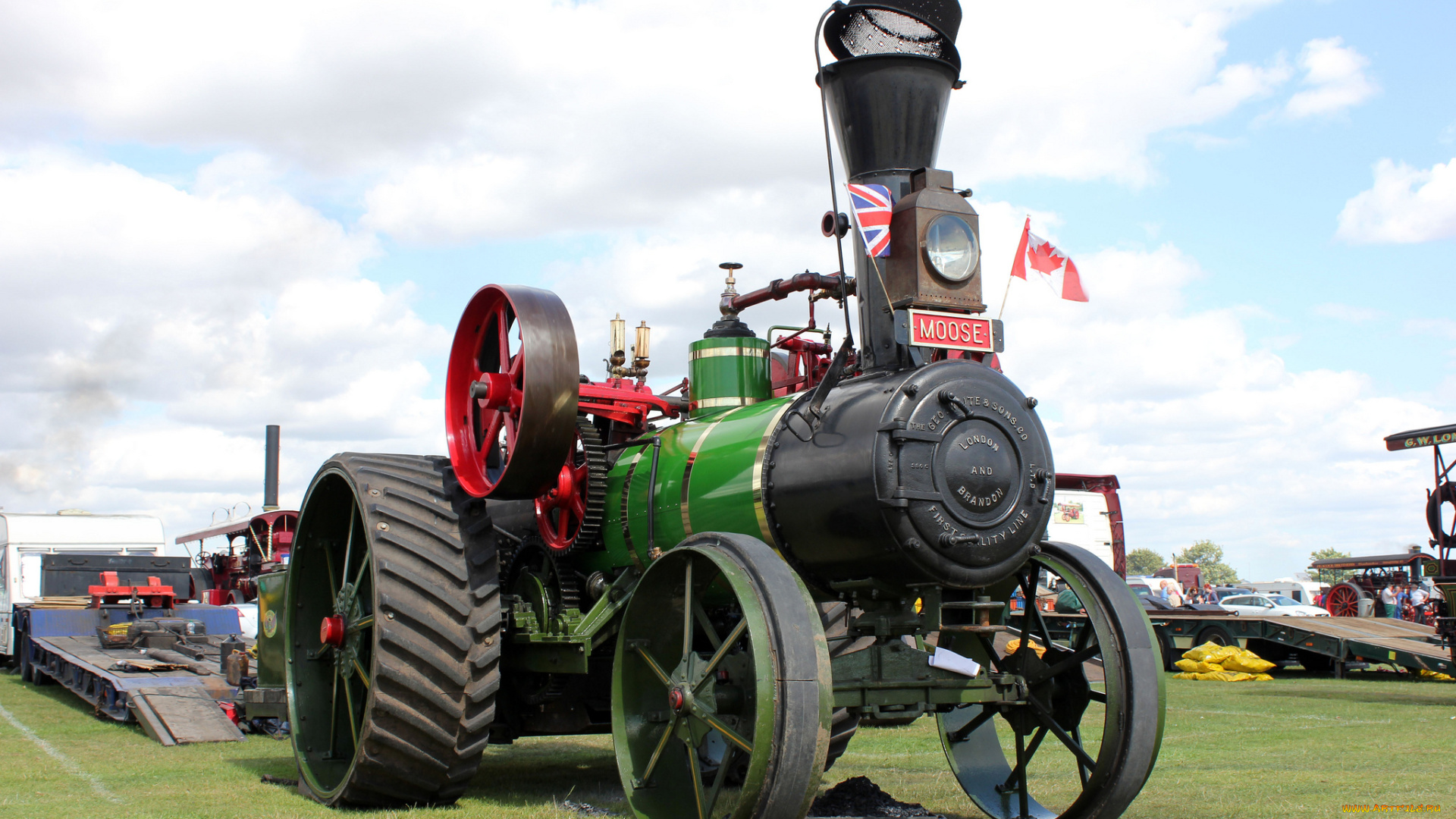 техника, тракторы, трактор, паровой