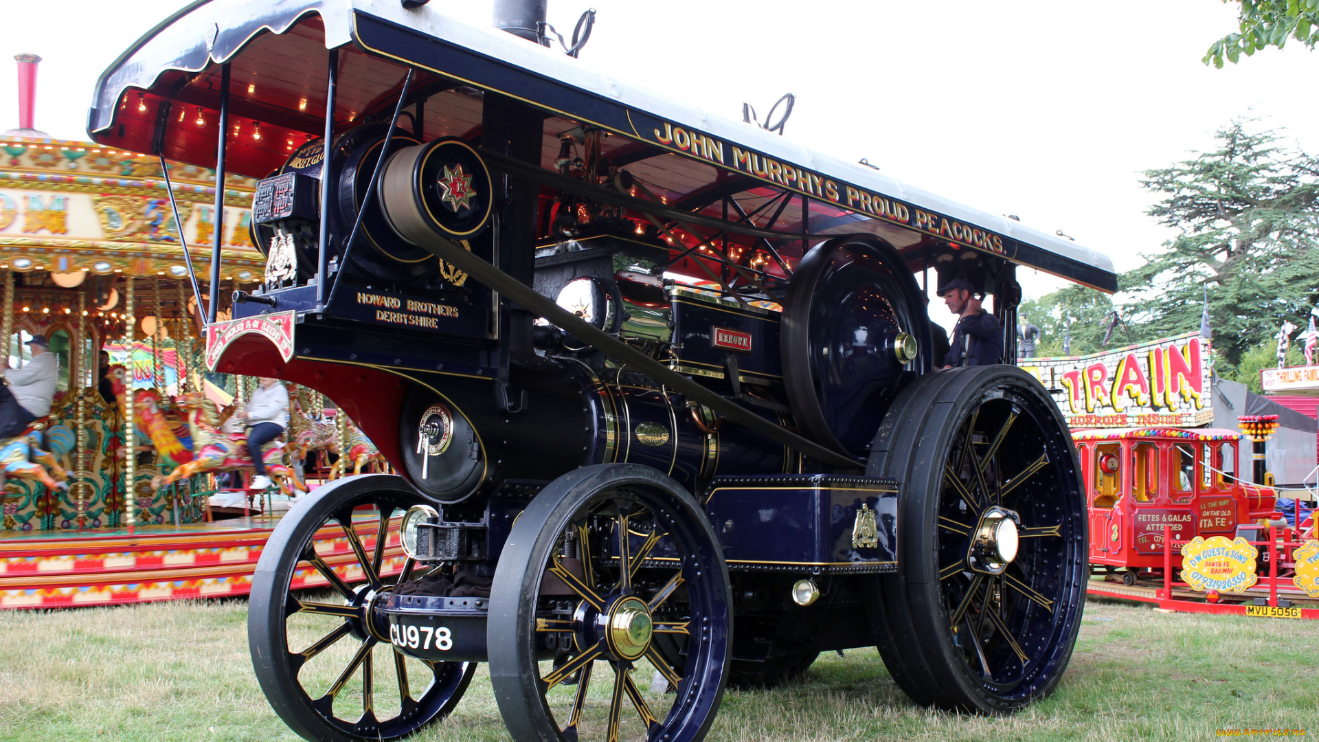 техника, тракторы, трактор, паровой