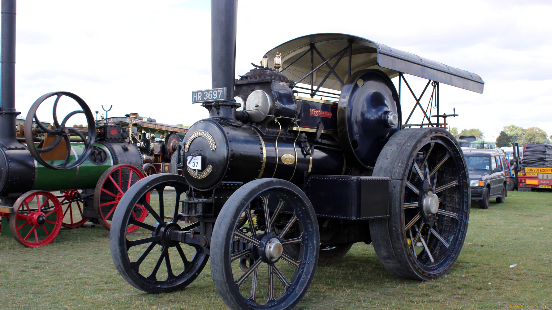 техника, тракторы, трактор, паровой