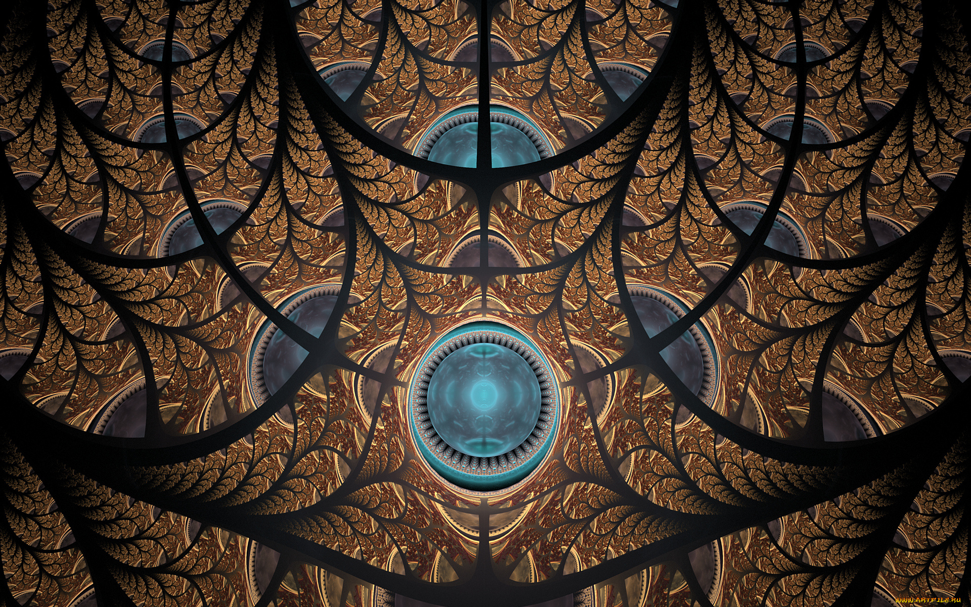 3д, графика, фракталы, , fractal, фон, цвета, узор