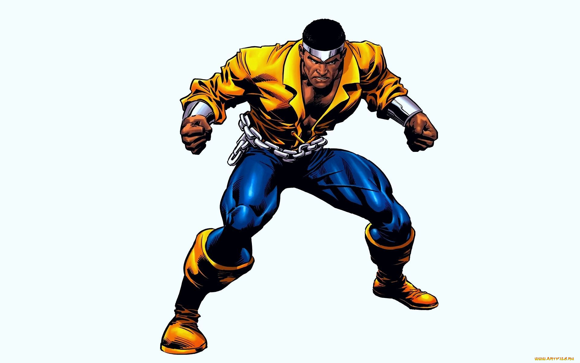 рисованное, комиксы, luke, мужчина, взгляд, фон