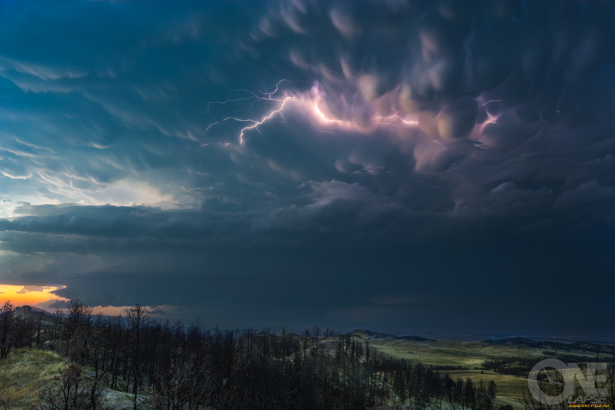 природа, молния, , гроза, гроза, небо, тучи, облака, молнии