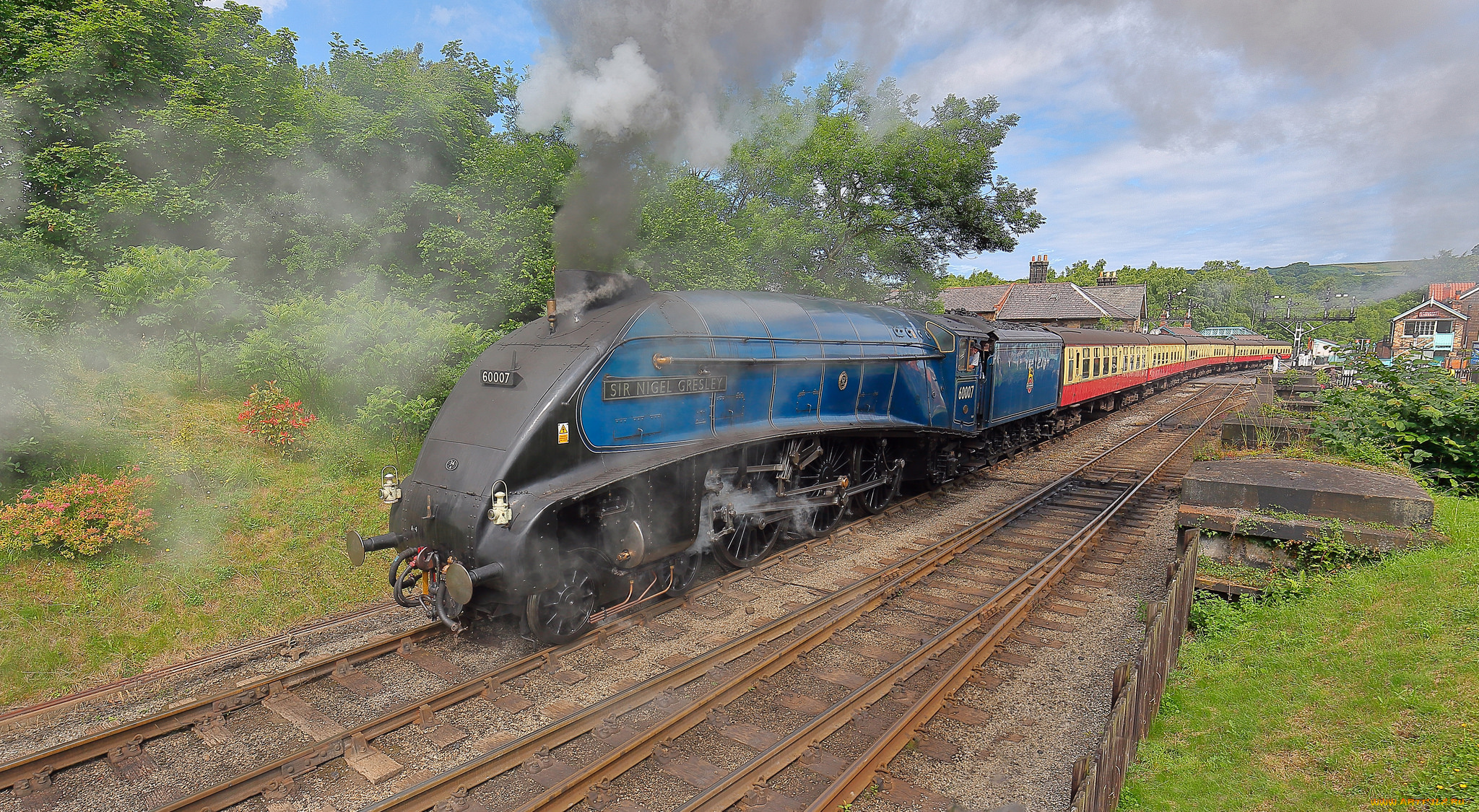 техника, паровозы, рельсы, паровоз, дорога, железная