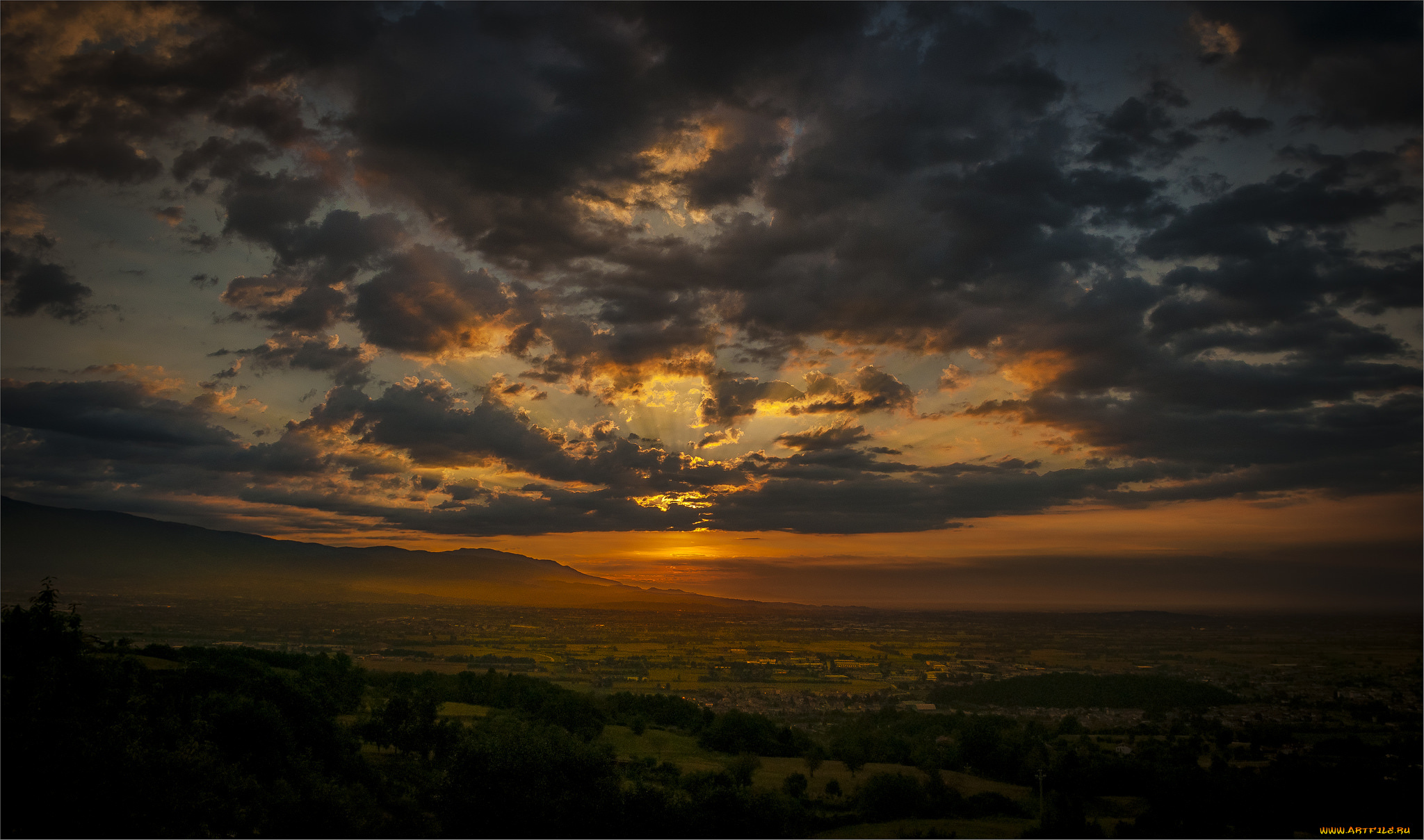 природа, восходы, закаты, сумерки