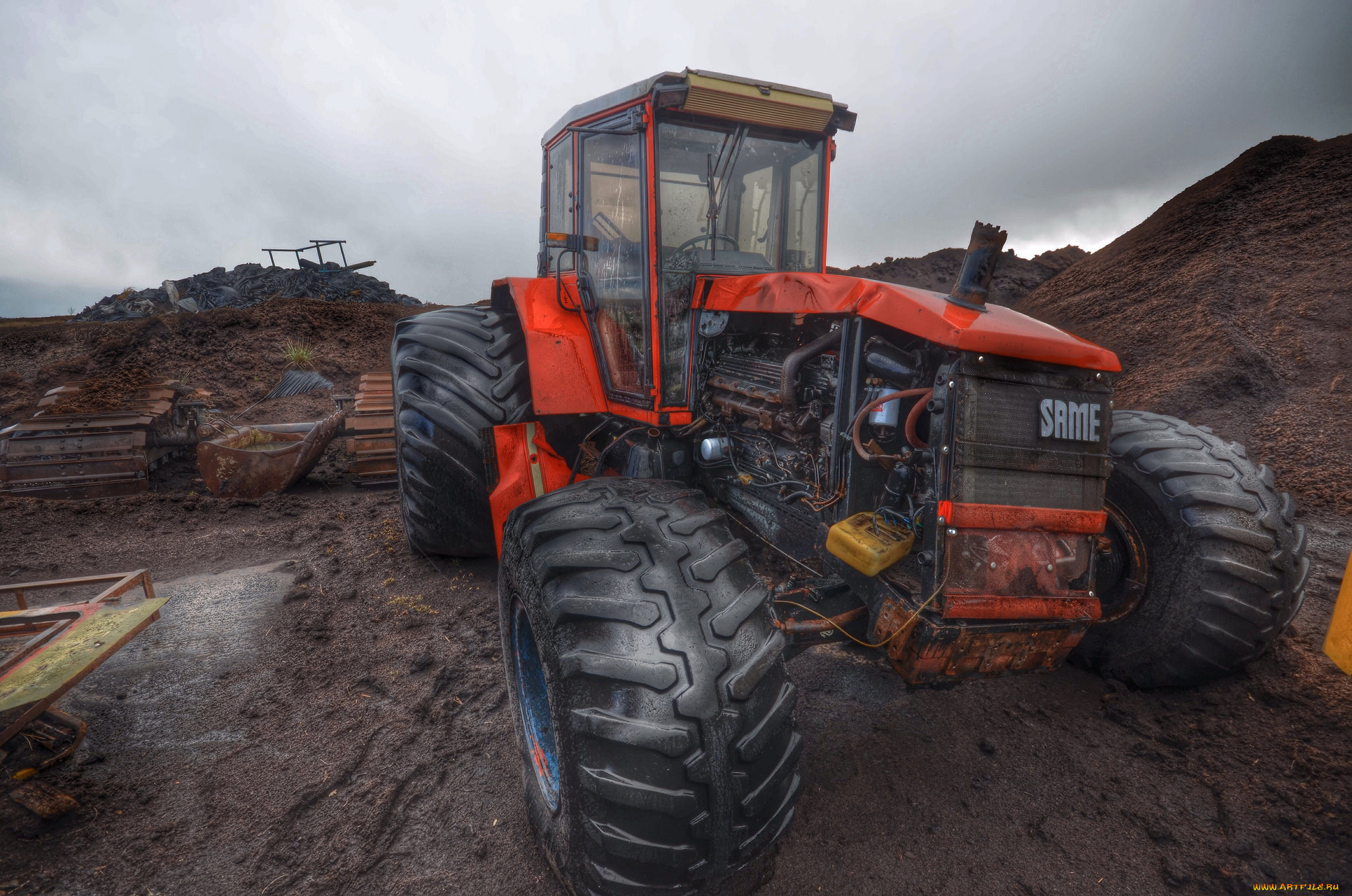 техника, тракторы, трактор, колесный