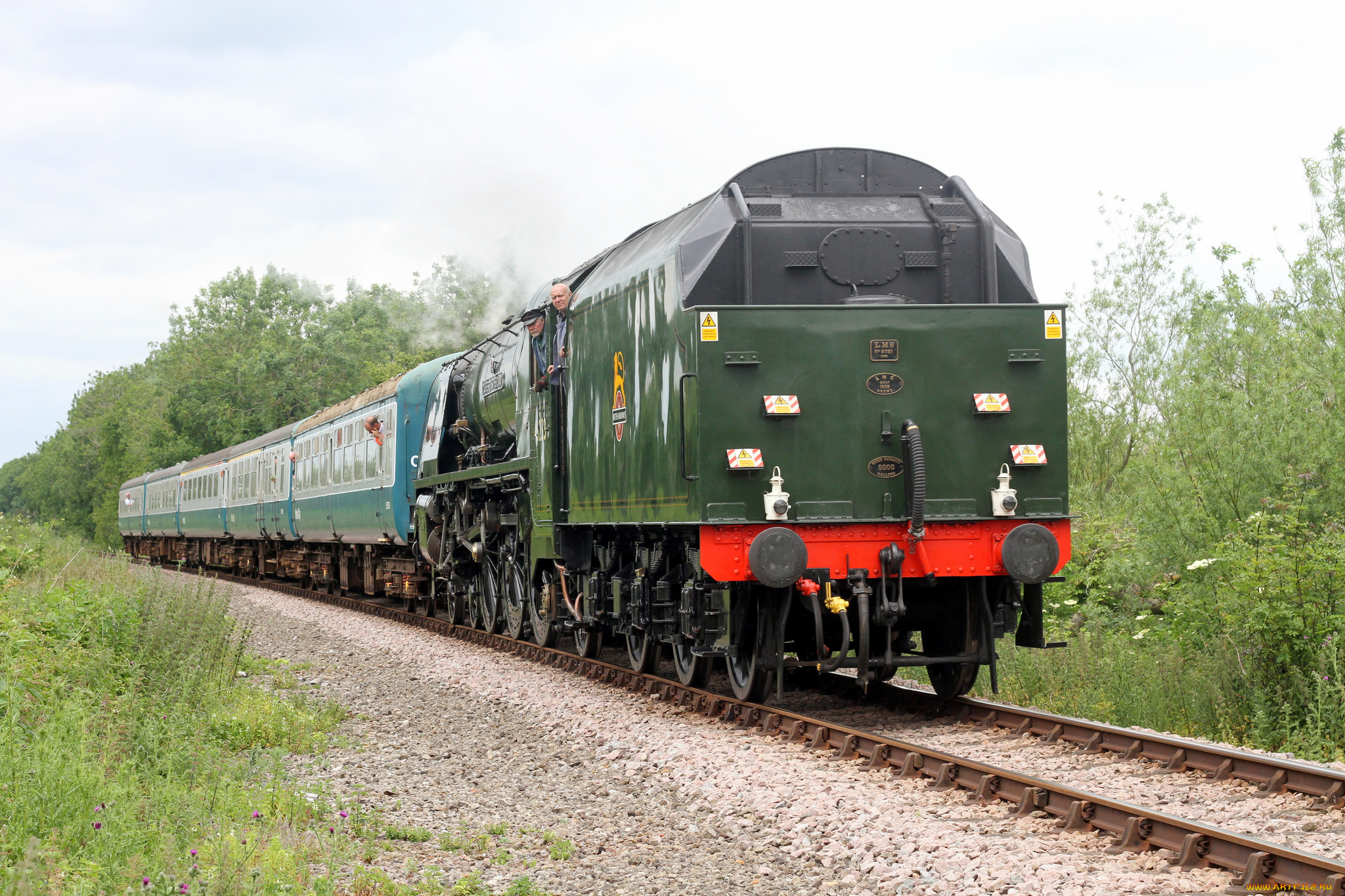 техника, паровозы, железная, дорога, рельсы, паровоз