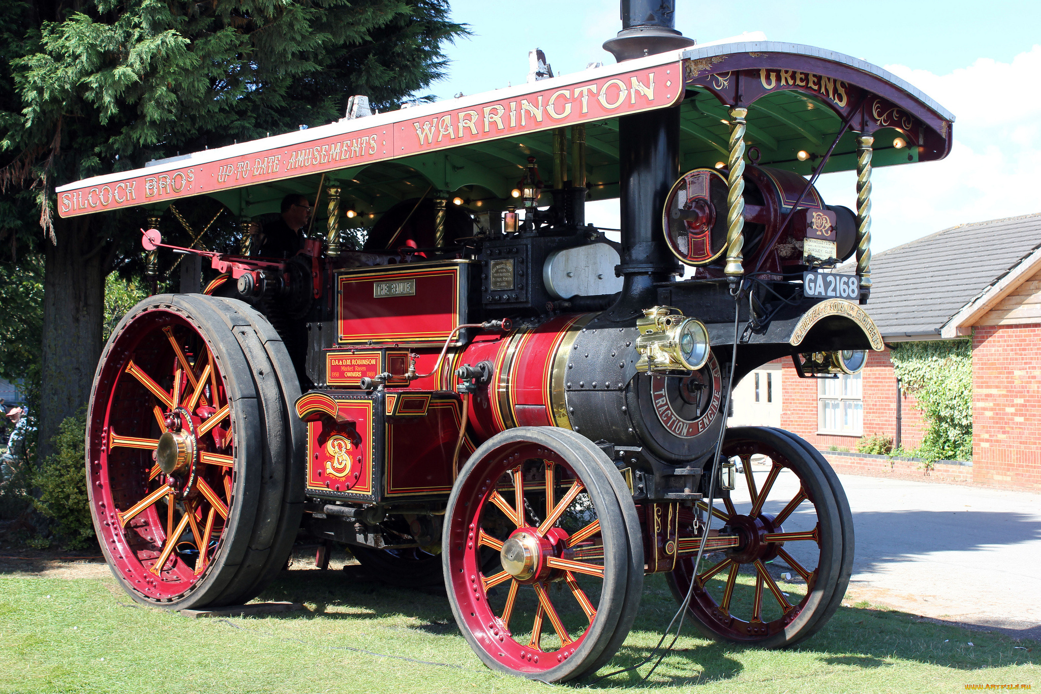 техника, тракторы, паровой, трактор