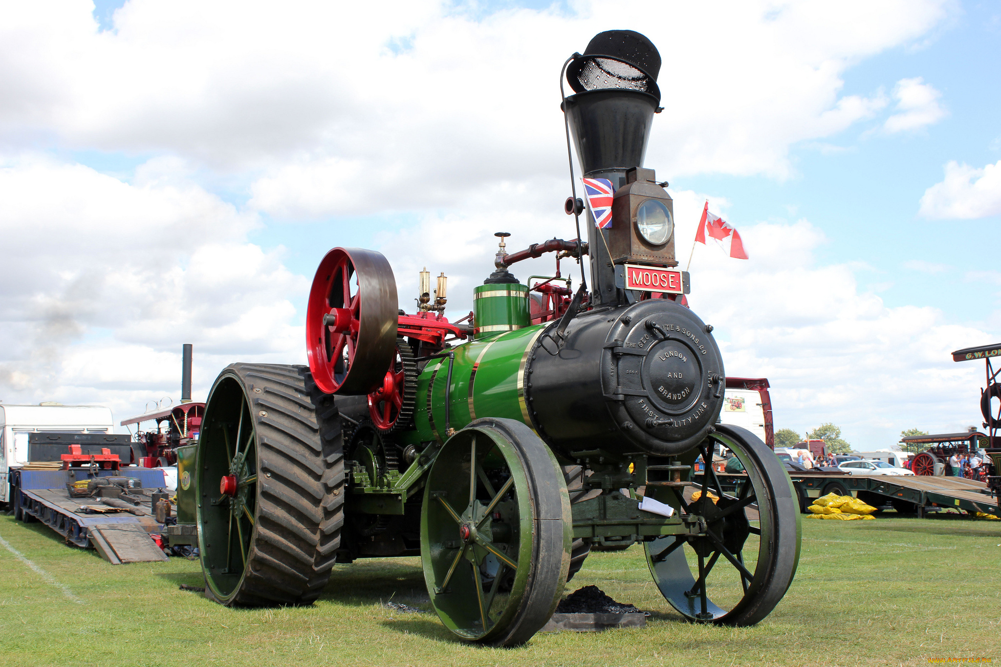 техника, тракторы, трактор, паровой