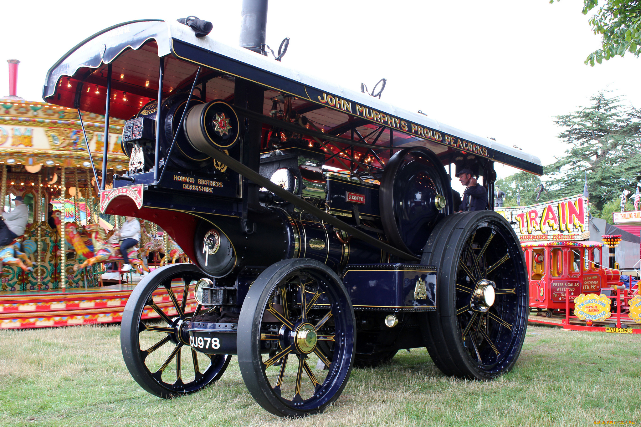 техника, тракторы, трактор, паровой