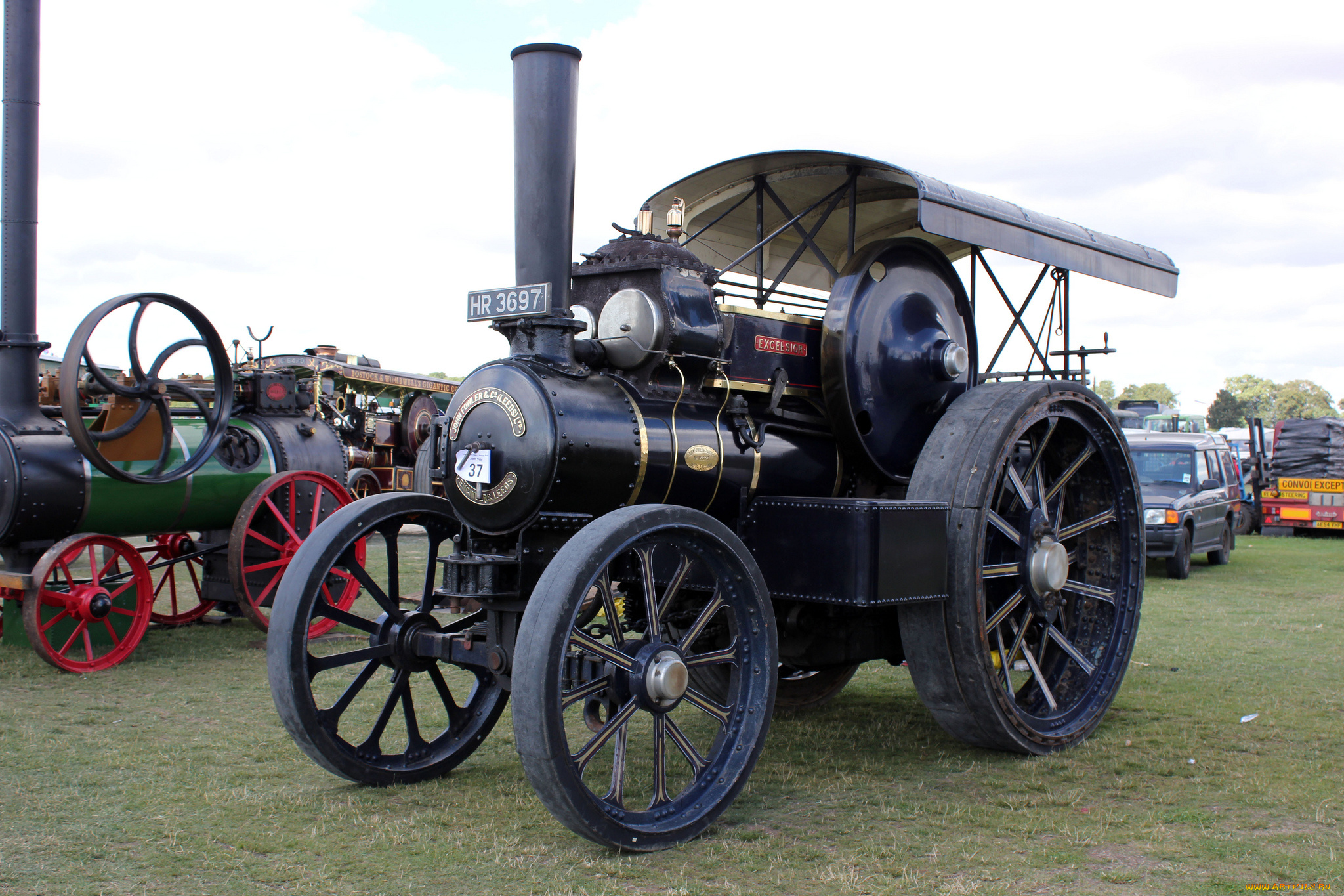 техника, тракторы, трактор, паровой