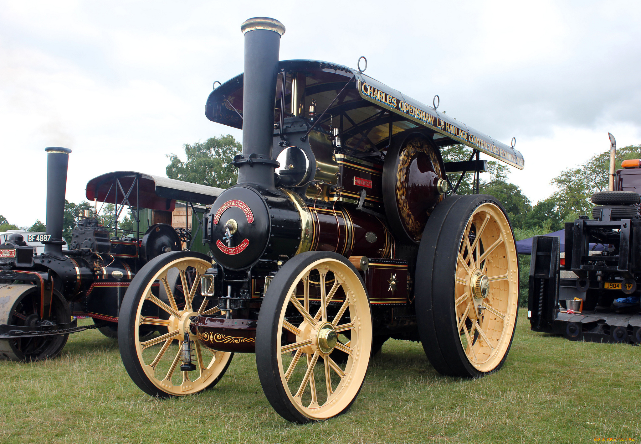 техника, тракторы, паровой, трактор