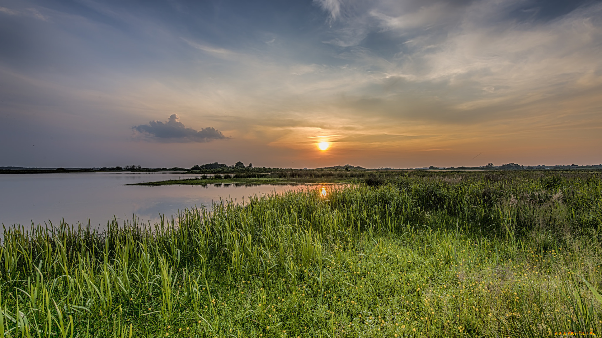 природа, восходы, закаты, рассвет