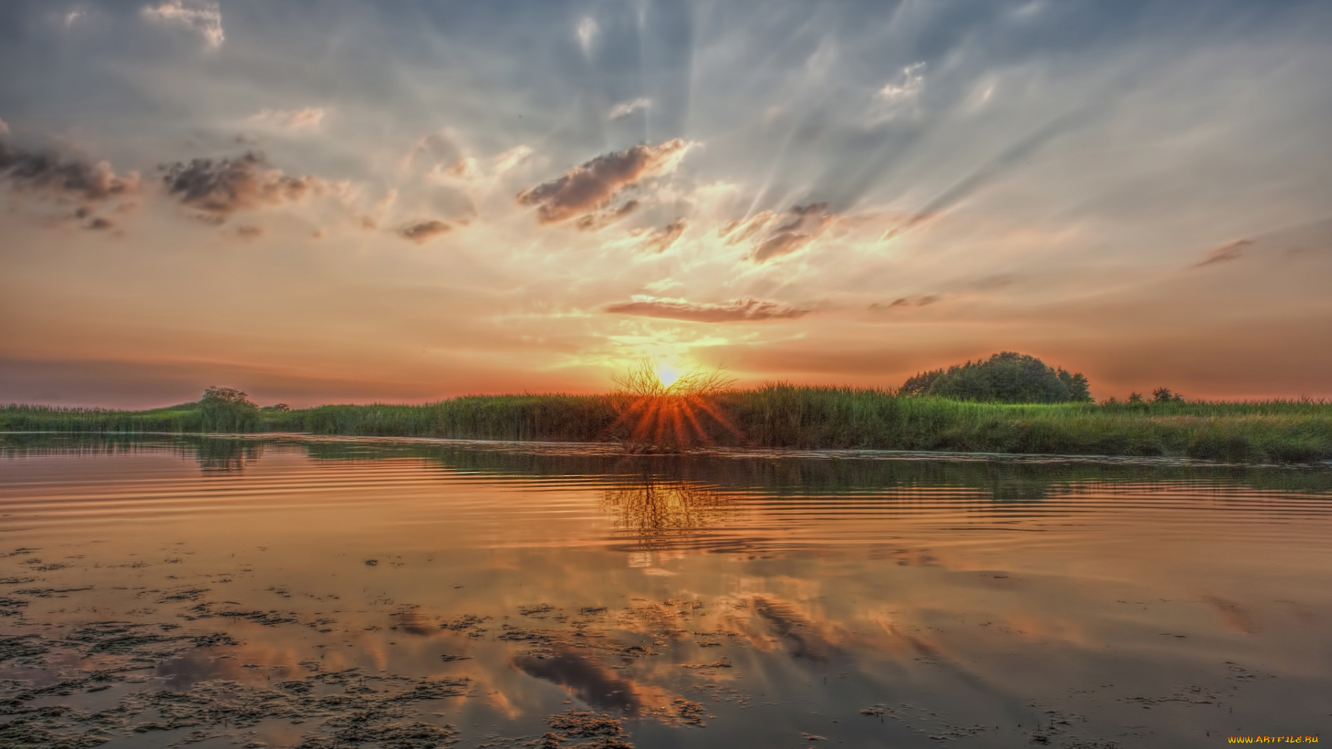 природа, восходы, закаты, рассвет