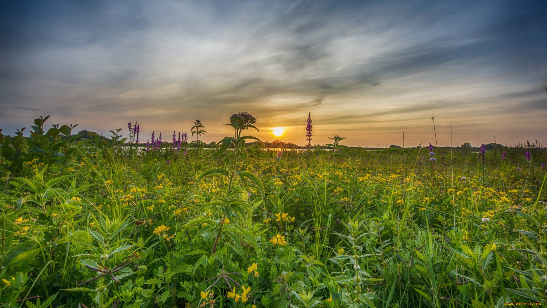 природа, восходы, закаты, рассвет