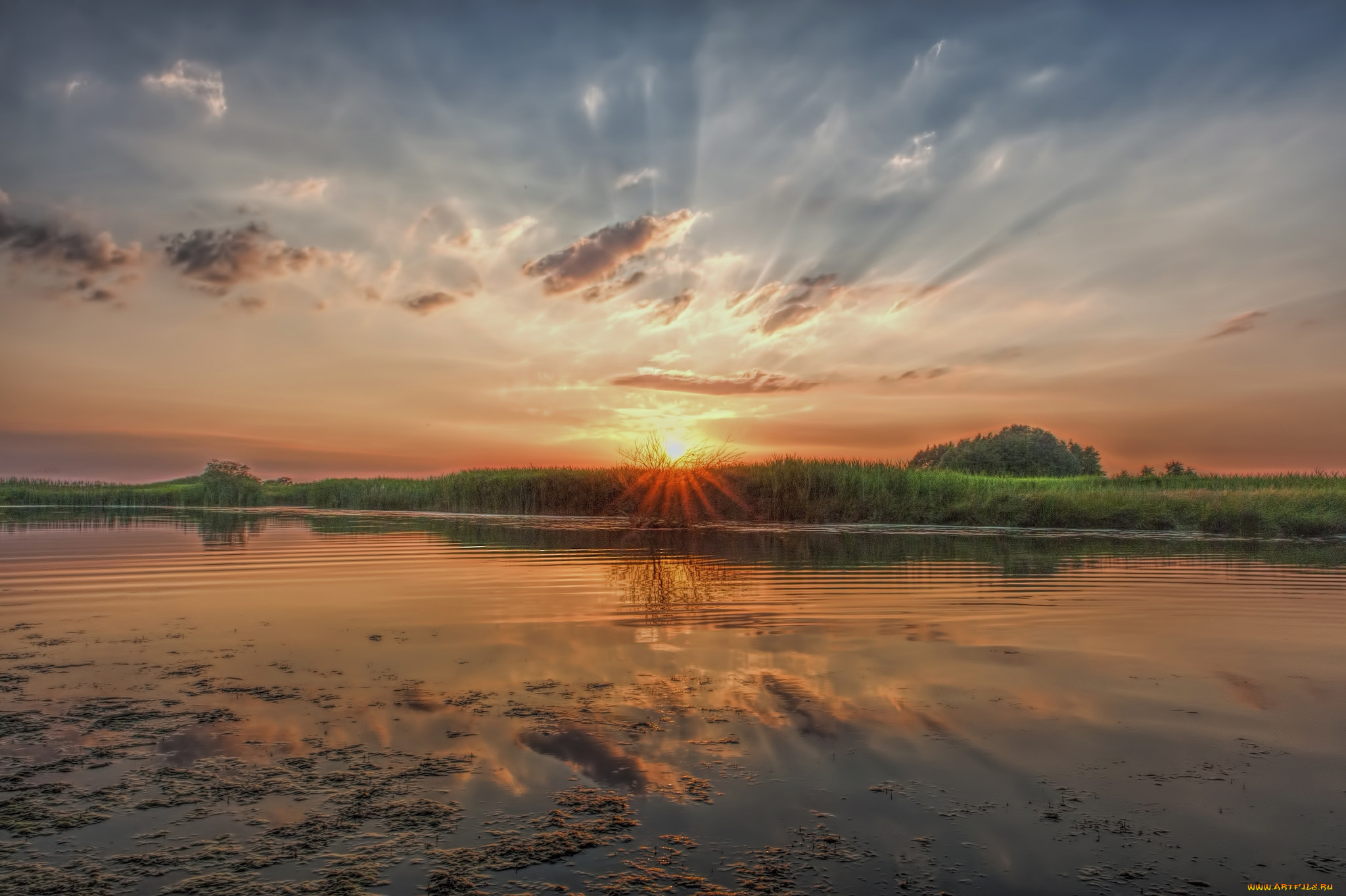 природа, восходы, закаты, рассвет