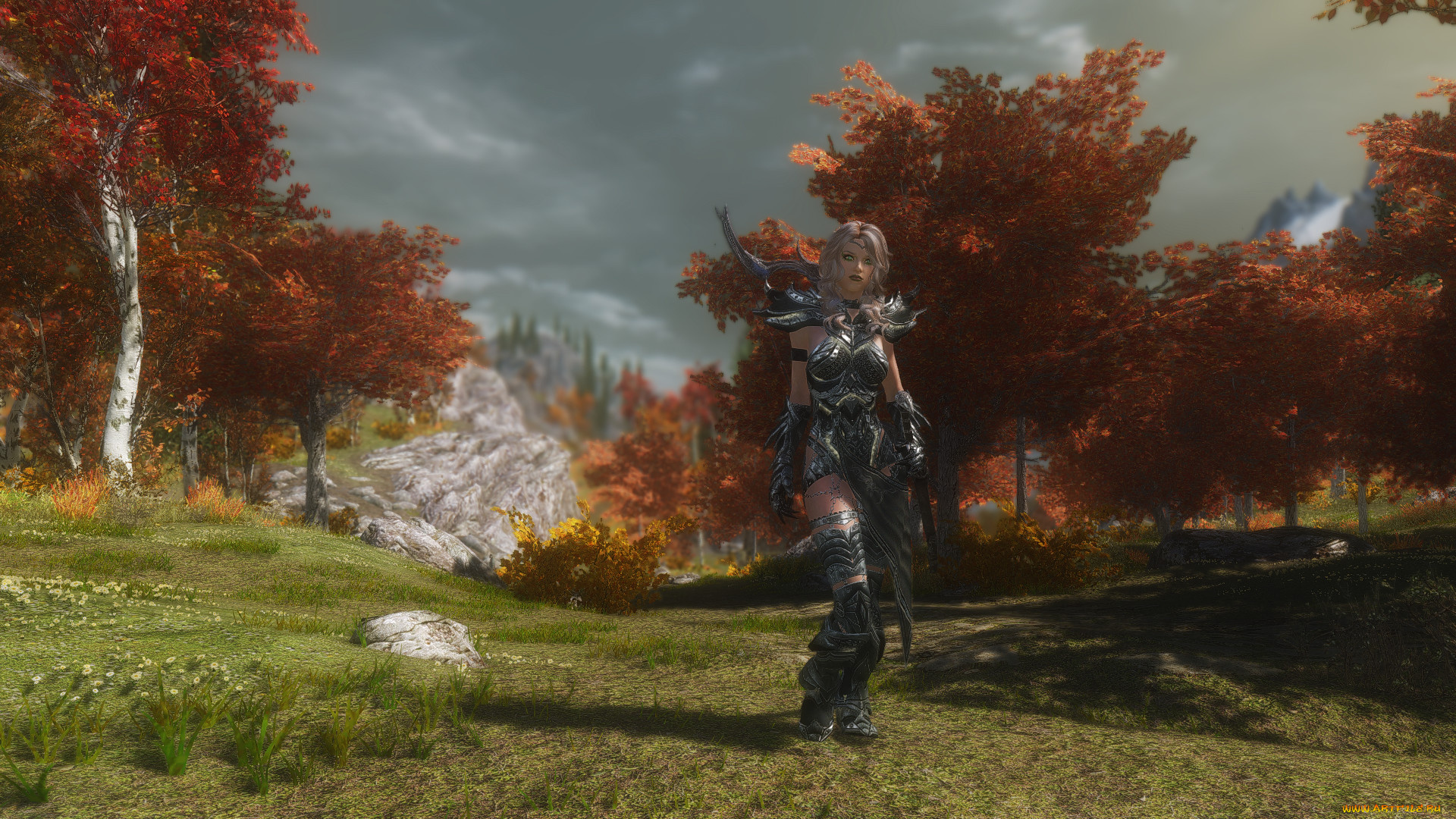 3д, графика, амазонки, , amazon, фон, взгляд, девушка