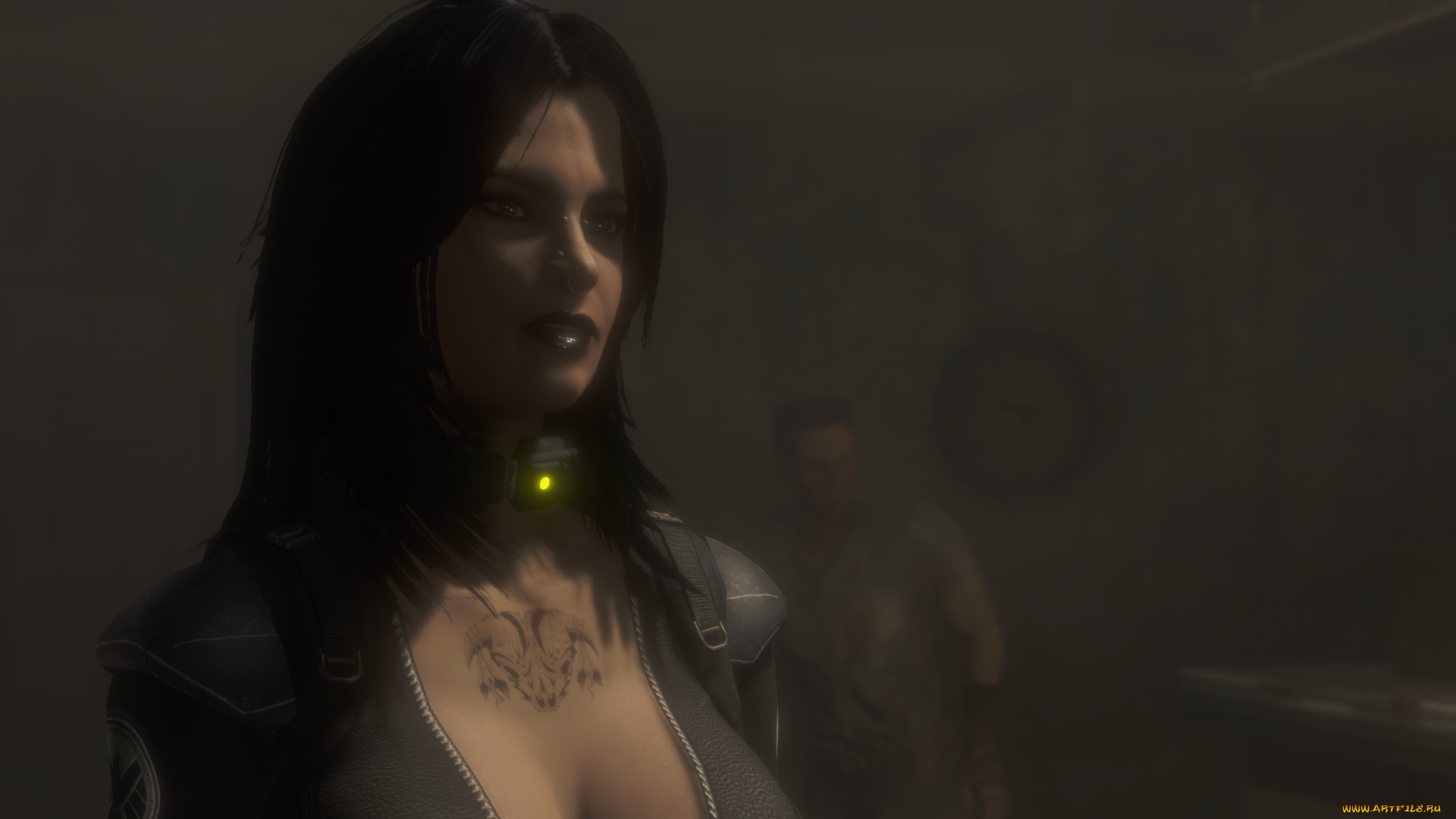 3д, графика, фантазия, , fantasy, фон, взгляд, девушка