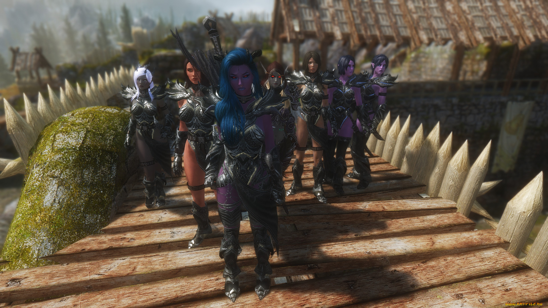 3д, графика, фантазия, , fantasy, фон, взгляд, девушки