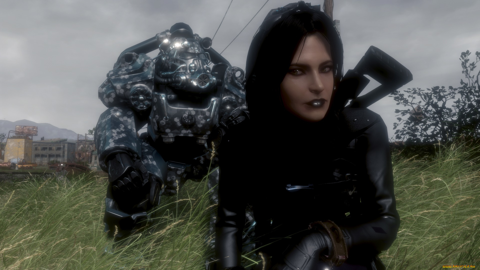 3д, графика, фантазия, , fantasy, фон, взгляд, девушка