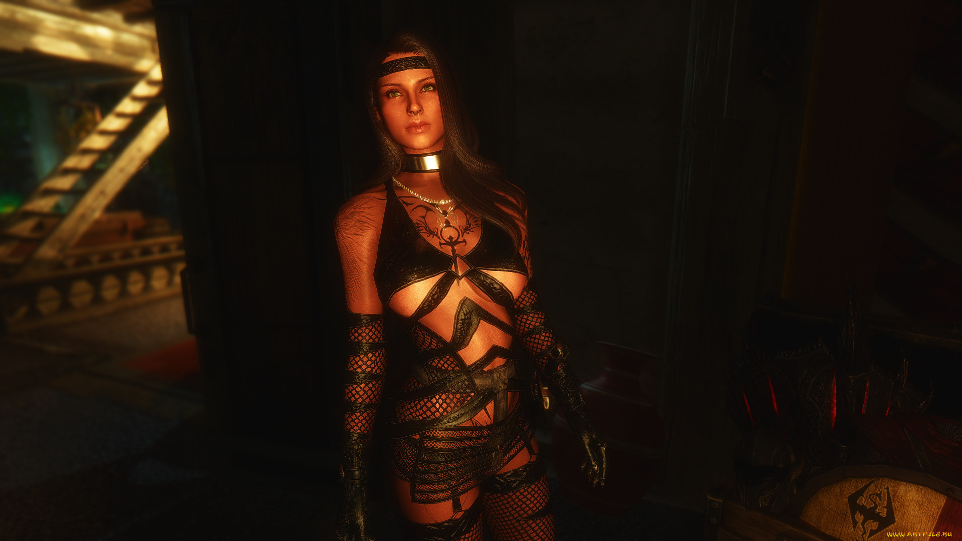 3д, графика, фантазия, , fantasy, взгляд, девушка, фон