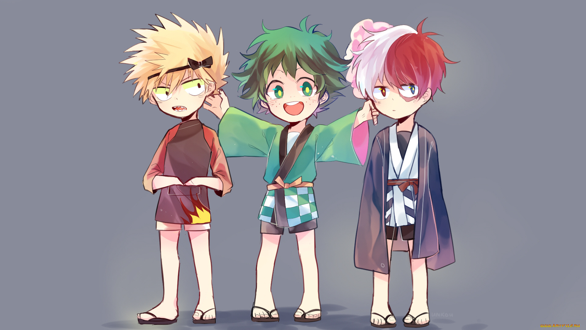 аниме, boku, no, hero, academia, моя, геройская, академия