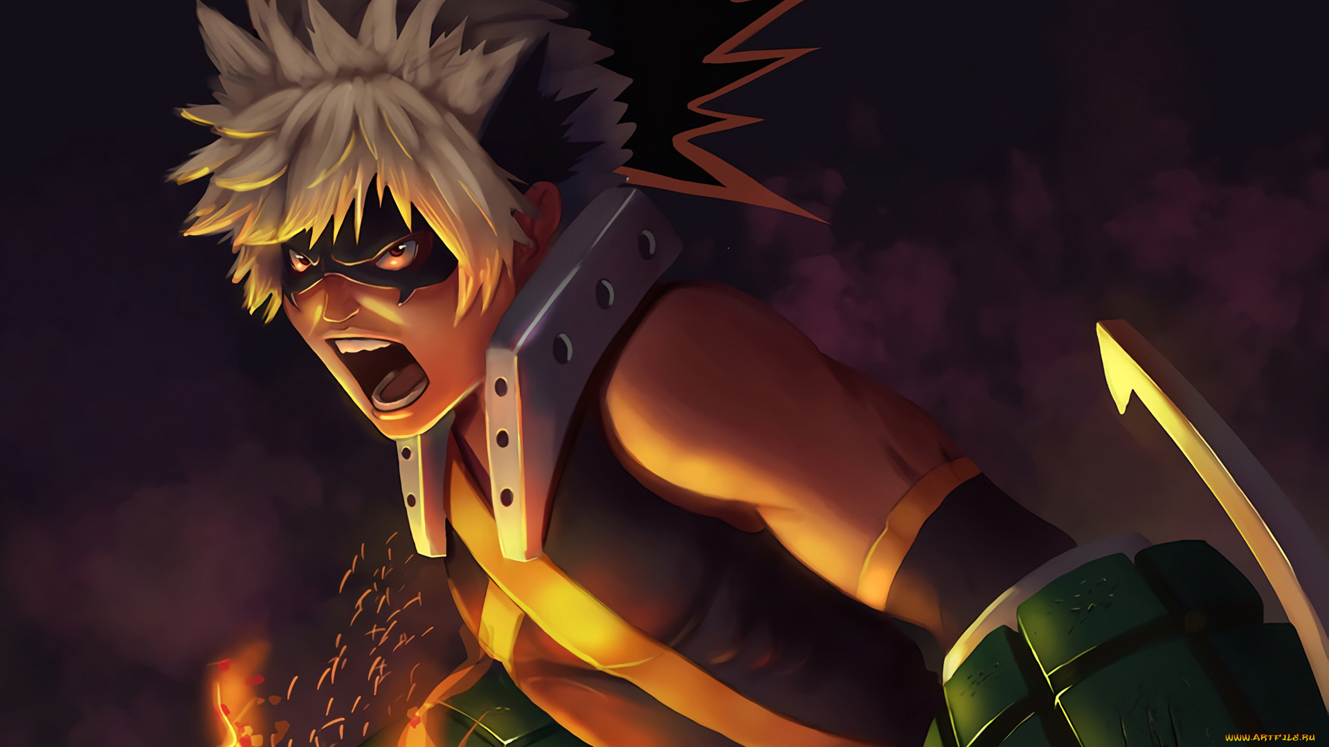 аниме, boku, no, hero, academia, моя, геройская, академия