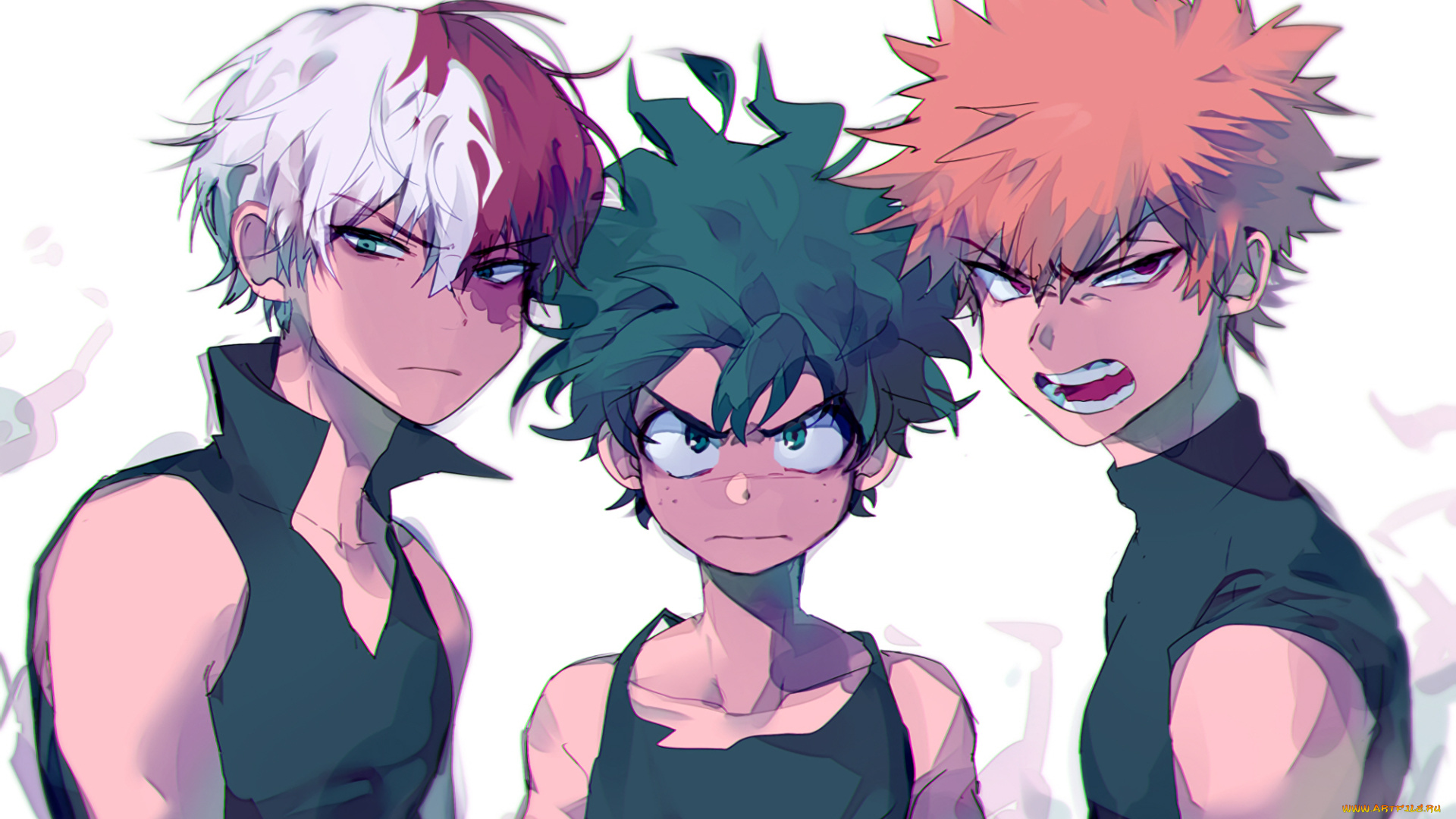 аниме, boku, no, hero, academia, моя, геройская, академия