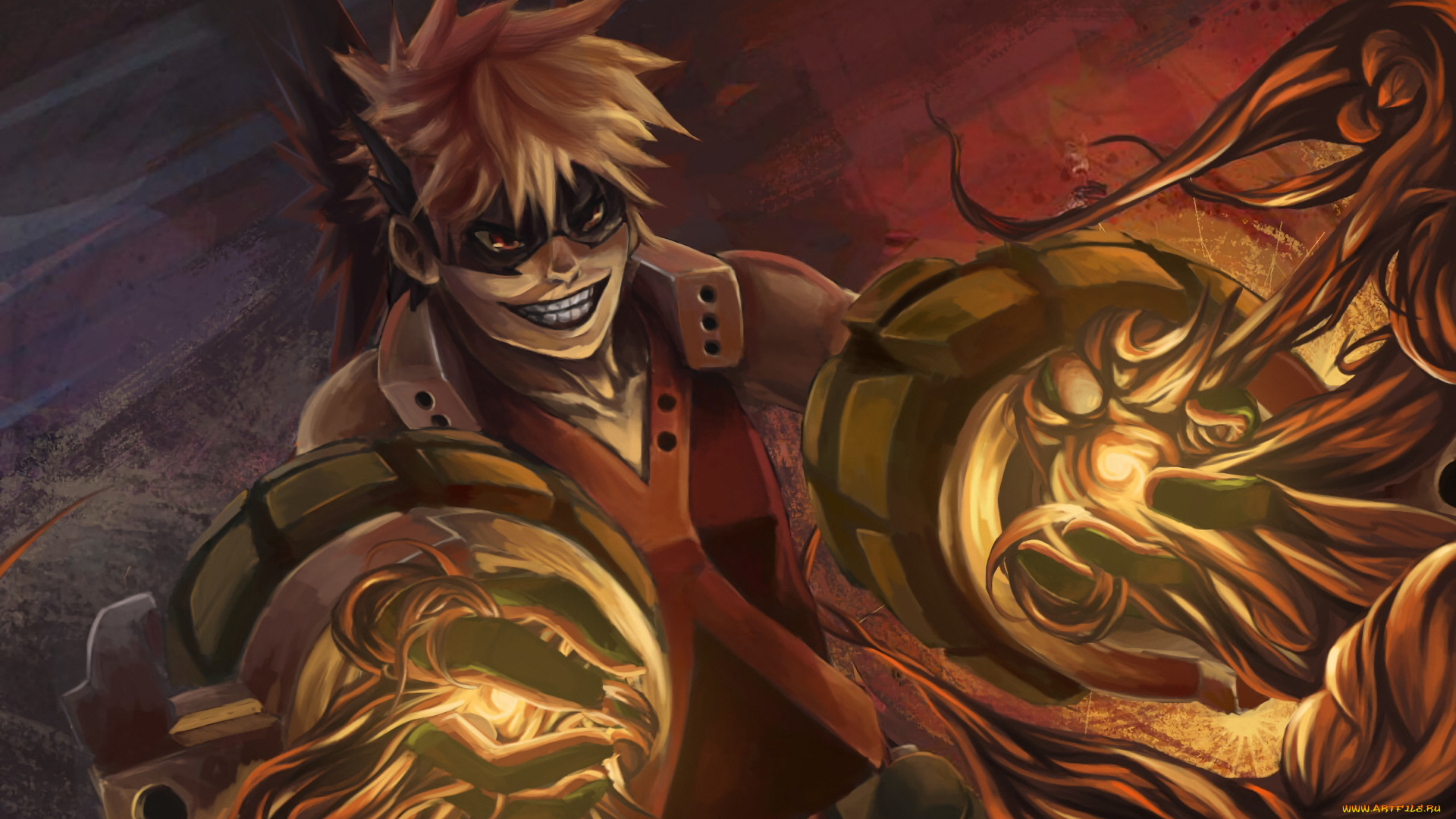 аниме, boku, no, hero, academia, моя, геройская, академия