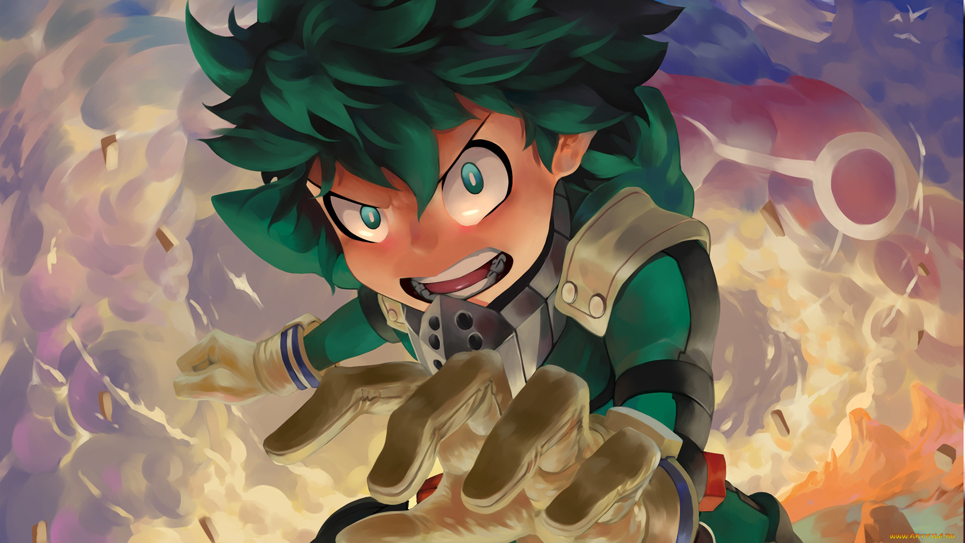 аниме, boku, no, hero, academia, моя, геройская, академия