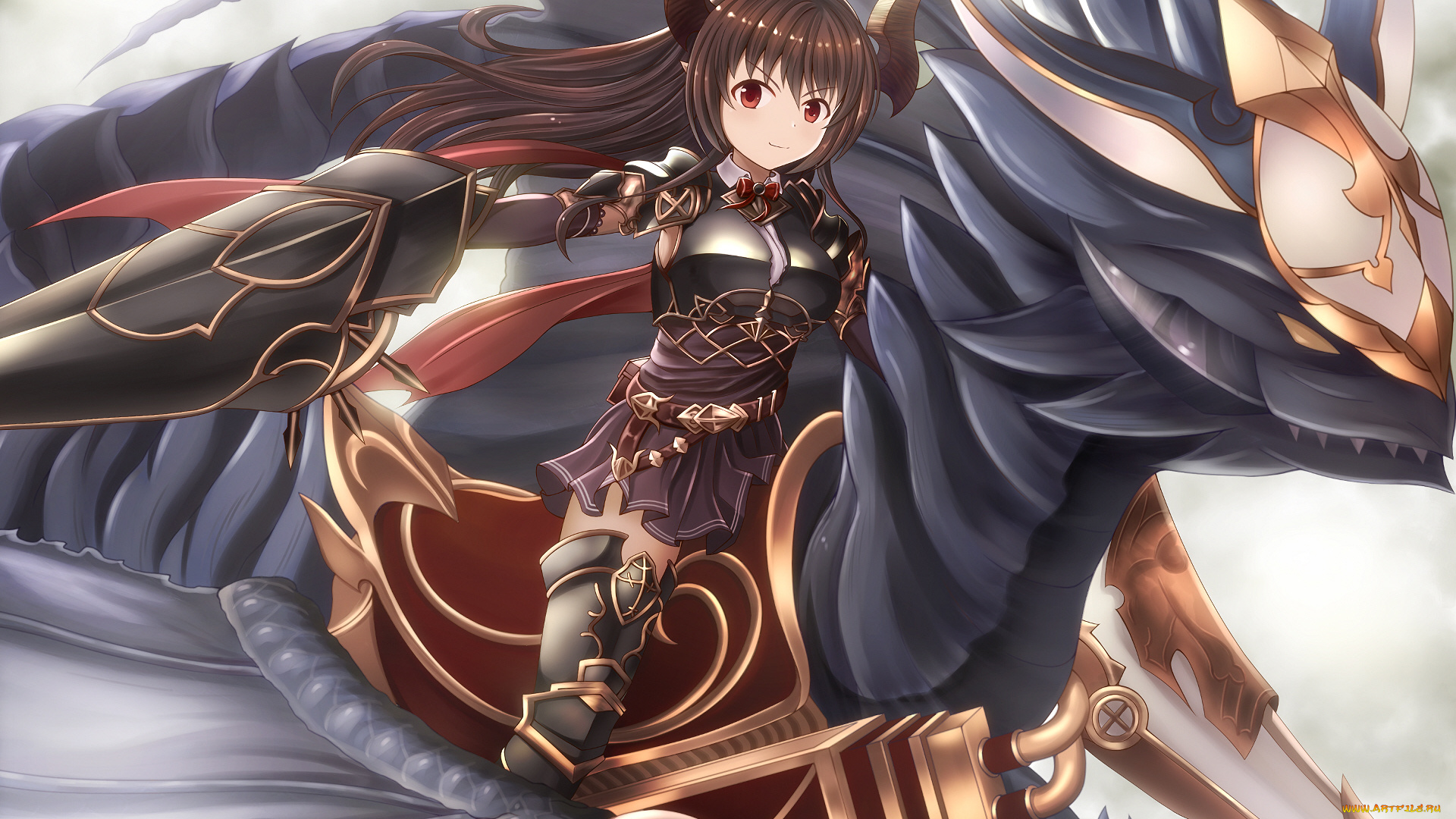 аниме, fate, stay, night, девушка