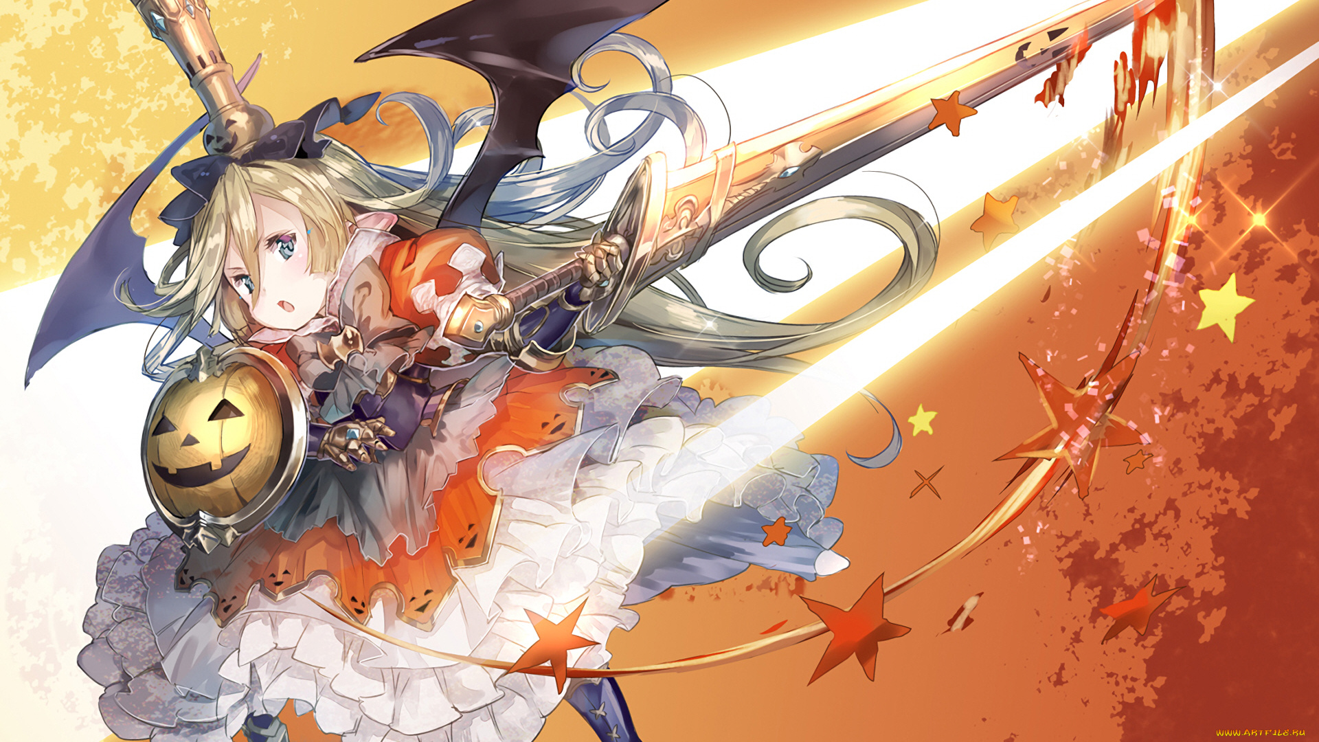 аниме, fate, stay, night, девушка