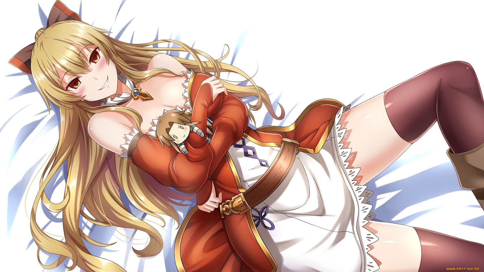 аниме, fate, stay, night, девушка