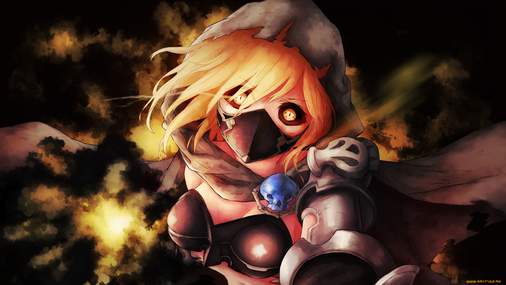 аниме, fate, stay, night, девушка