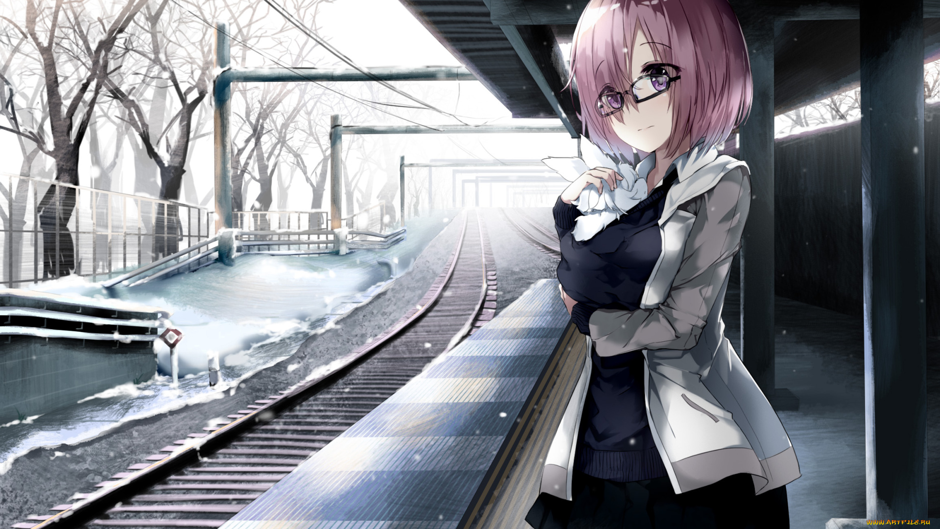 аниме, fate, stay, night, grand, order