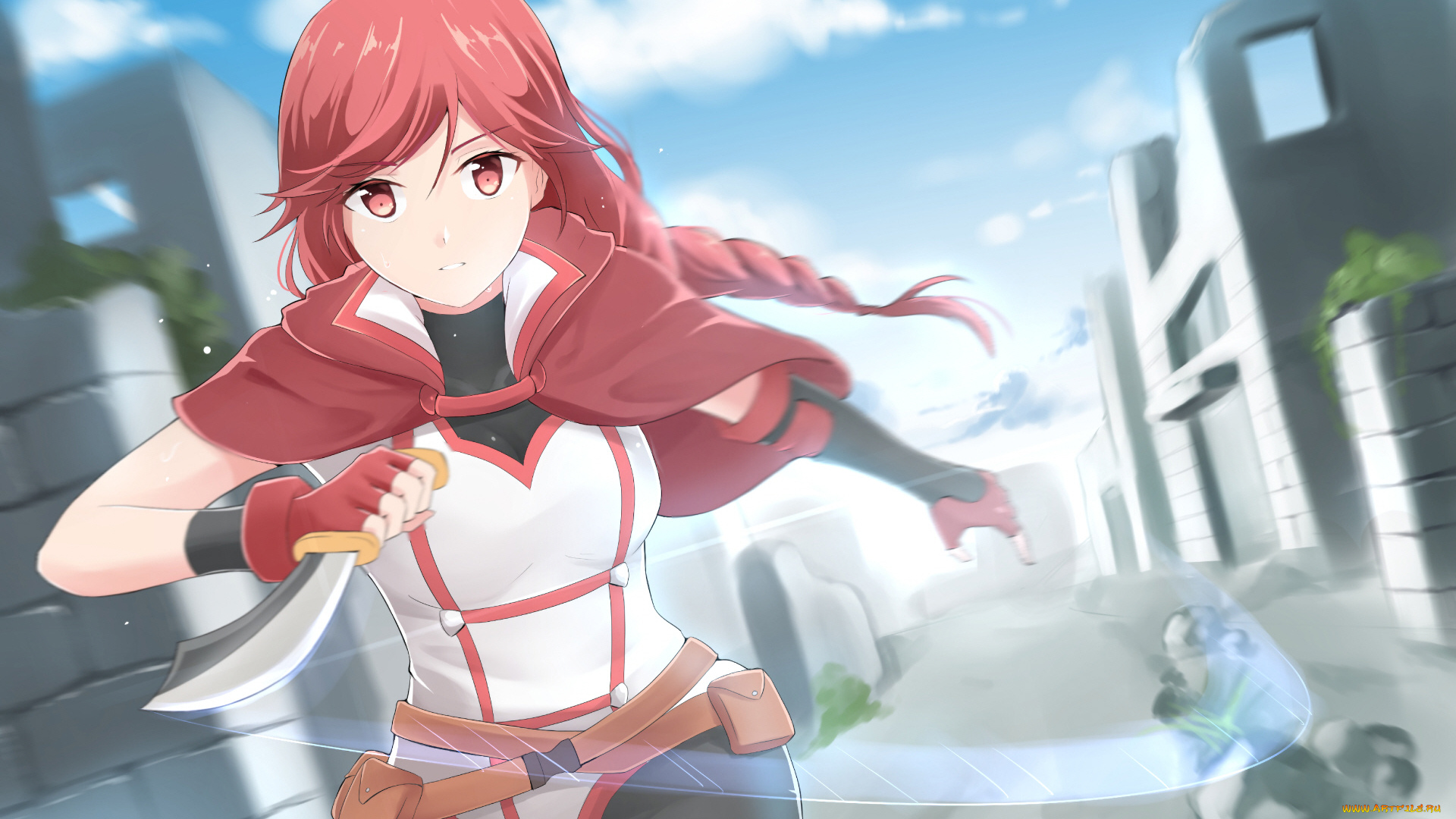 аниме, hai, to, gensou, no, grimgar, девушка