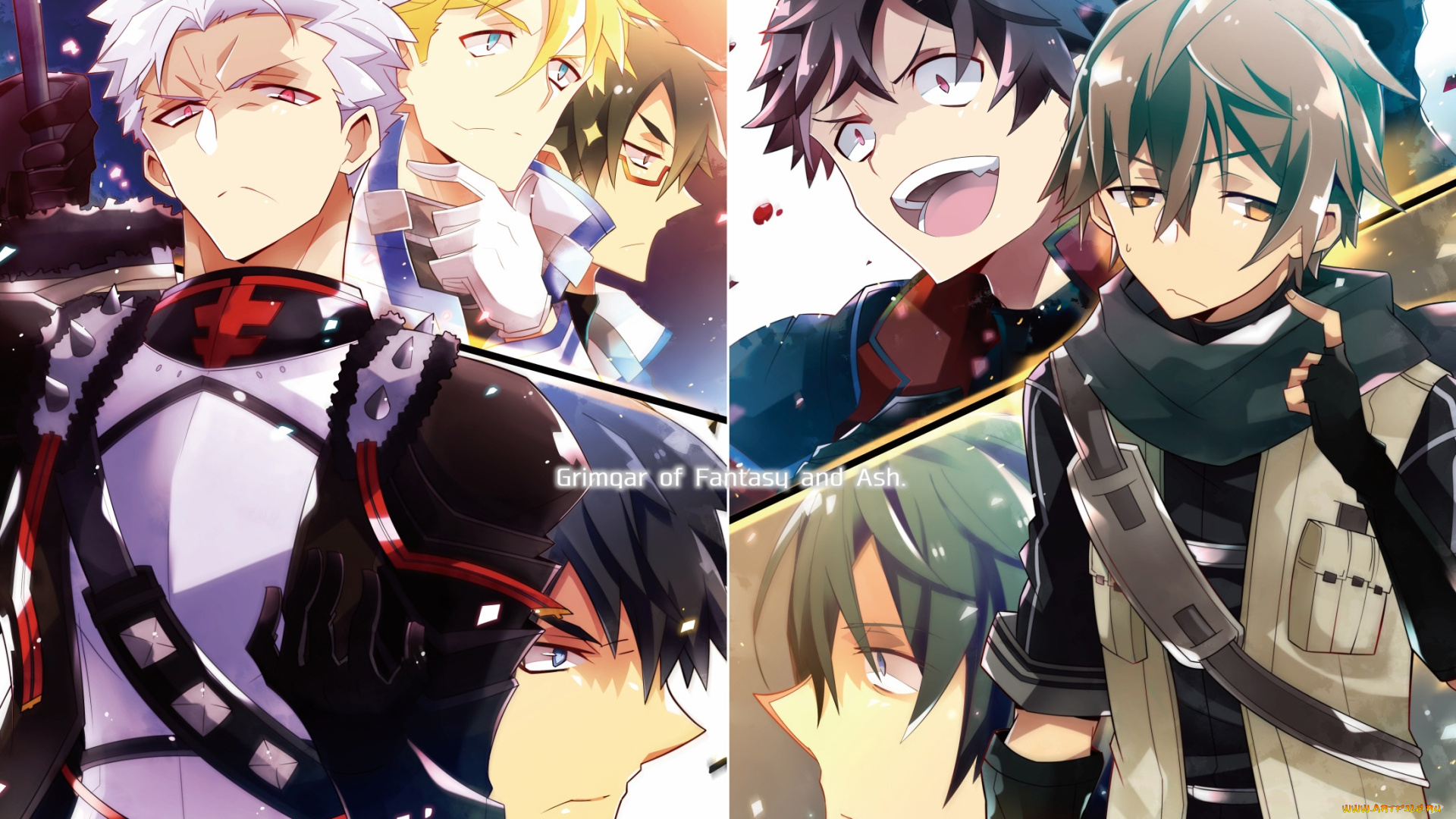 аниме, hai, to, gensou, no, grimgar, персонажи