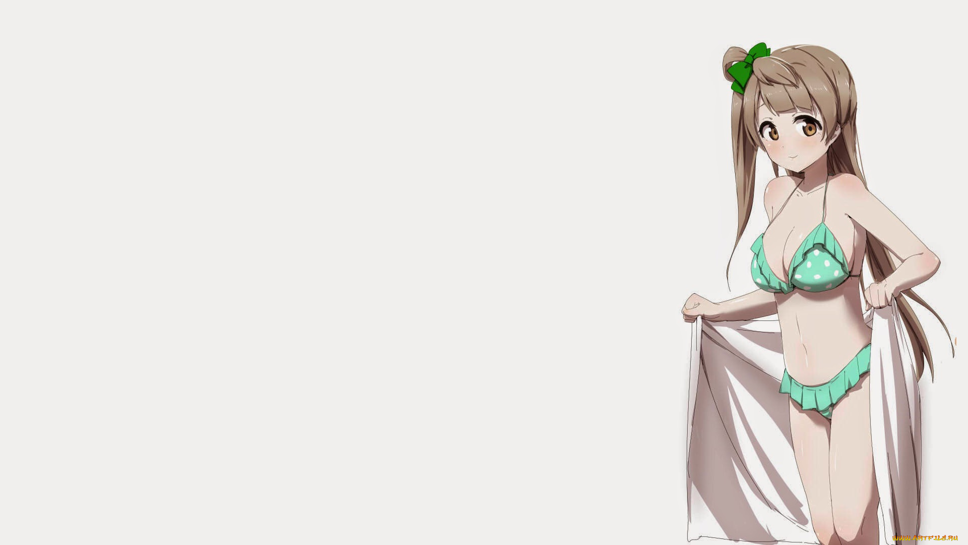 аниме, love, live, , school, idol, project, девушка, фон, взгляд