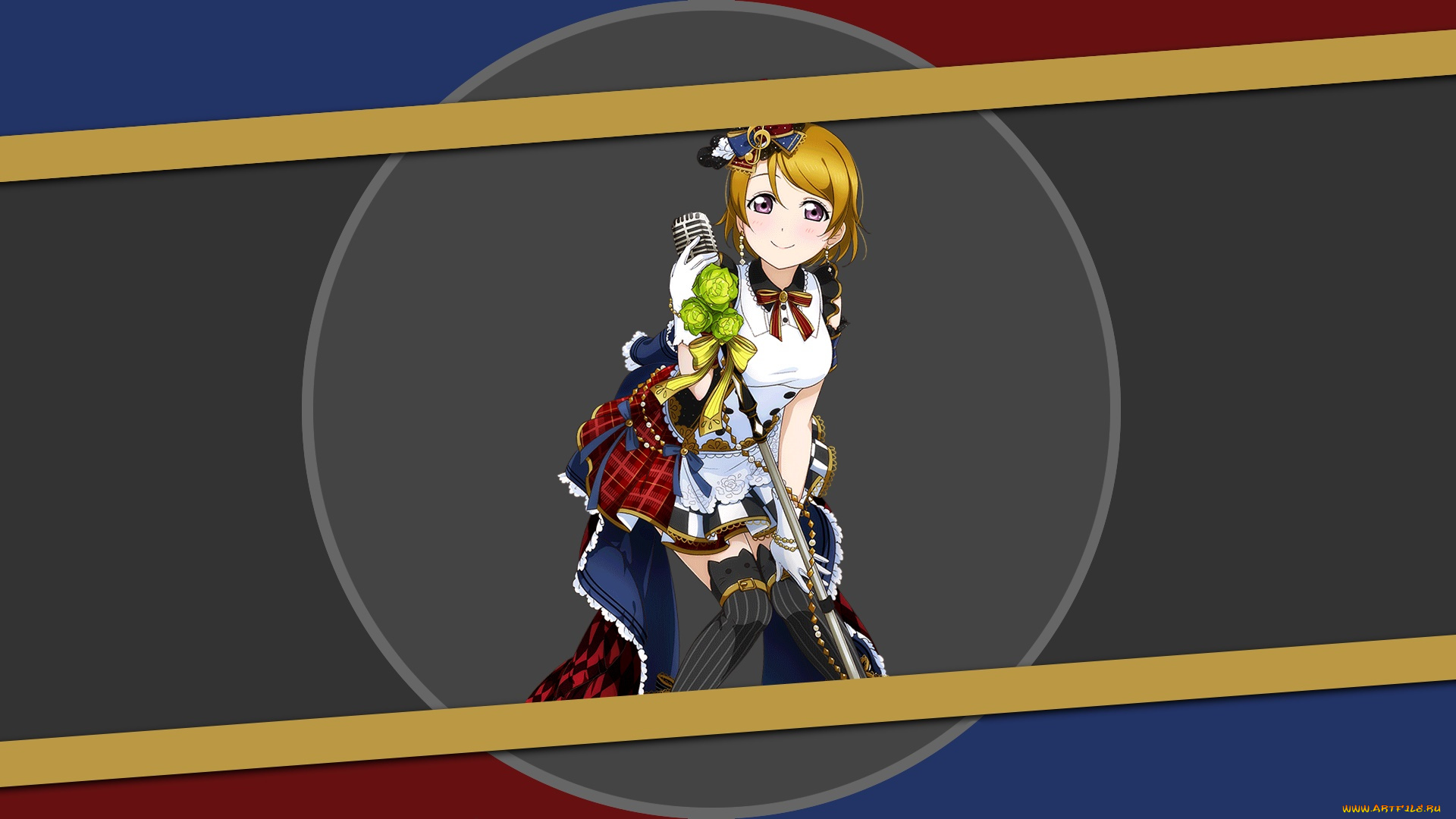 аниме, love, live, , school, idol, project, фон, взгляд, девушка