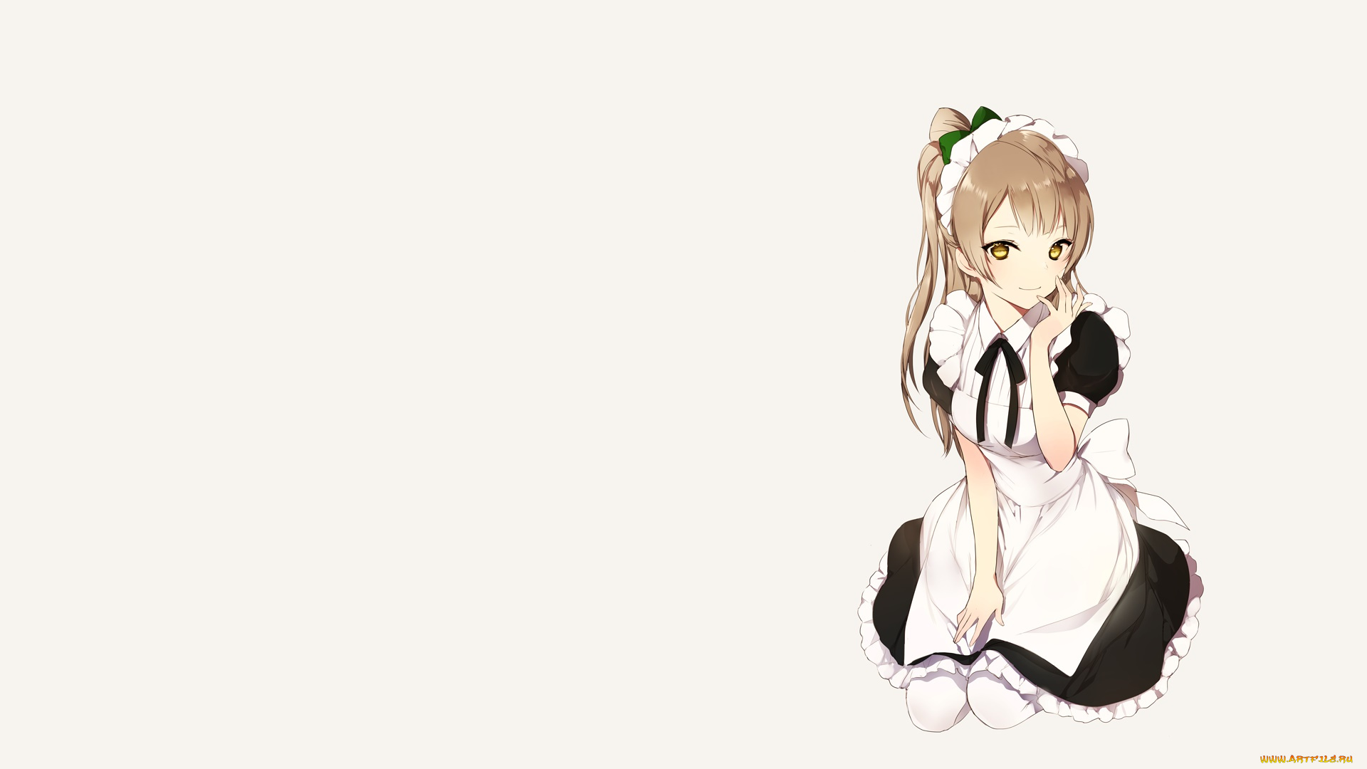 аниме, love, live, , school, idol, project, фон, взгляд, девушка