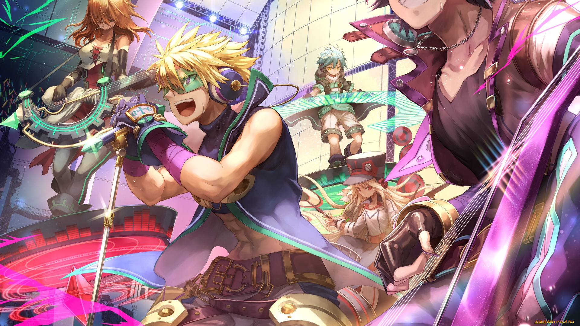 аниме, музыка, merc, storia