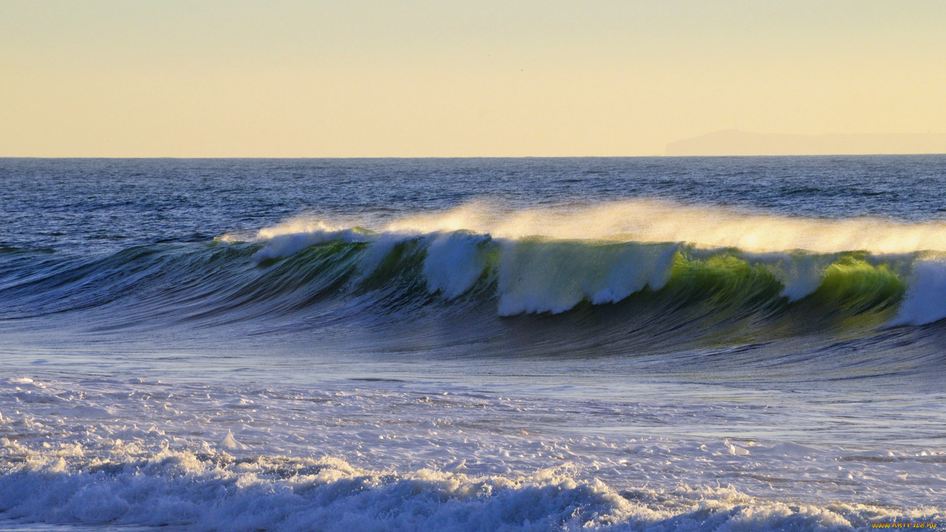 природа, моря, океаны, волны